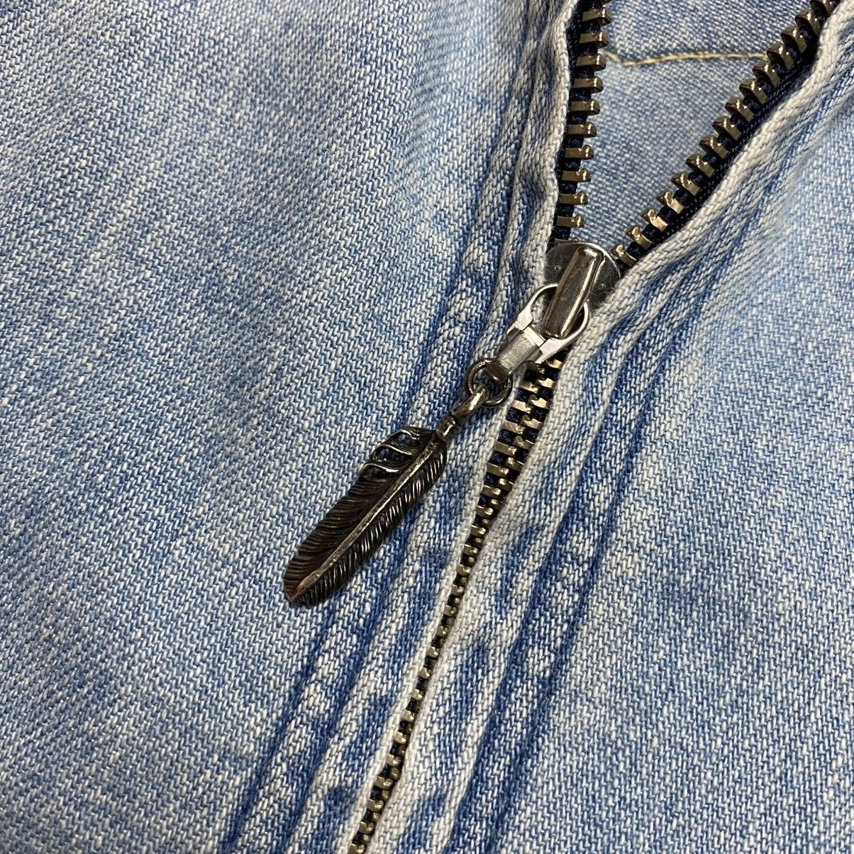 Kapital Kapital Western Boro Denim Pendant Zip Overshirt Jacket Size US L / EU 52-54 / 3 - 9 Thumbnail