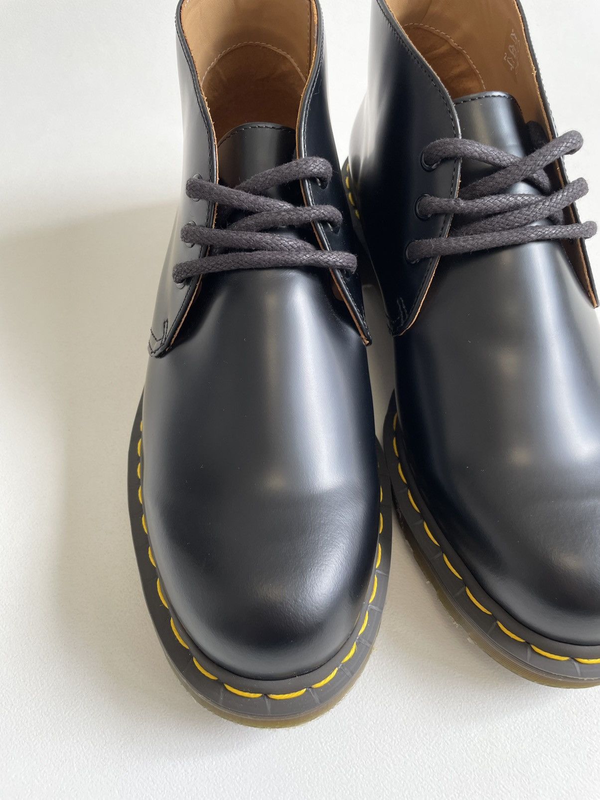 Comme des Garcons × Dr. Martens ‘Roca’ Black Leather Chukka Boots Size US 10 / EU 43 - 11 Thumbnail