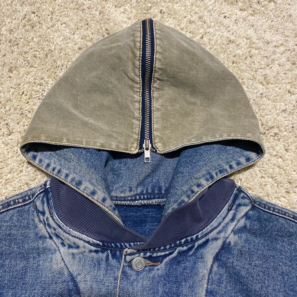 Other Vintage Hooded Denim Jacket Size US L / EU 52-54 / 3 - 5 Thumbnail
