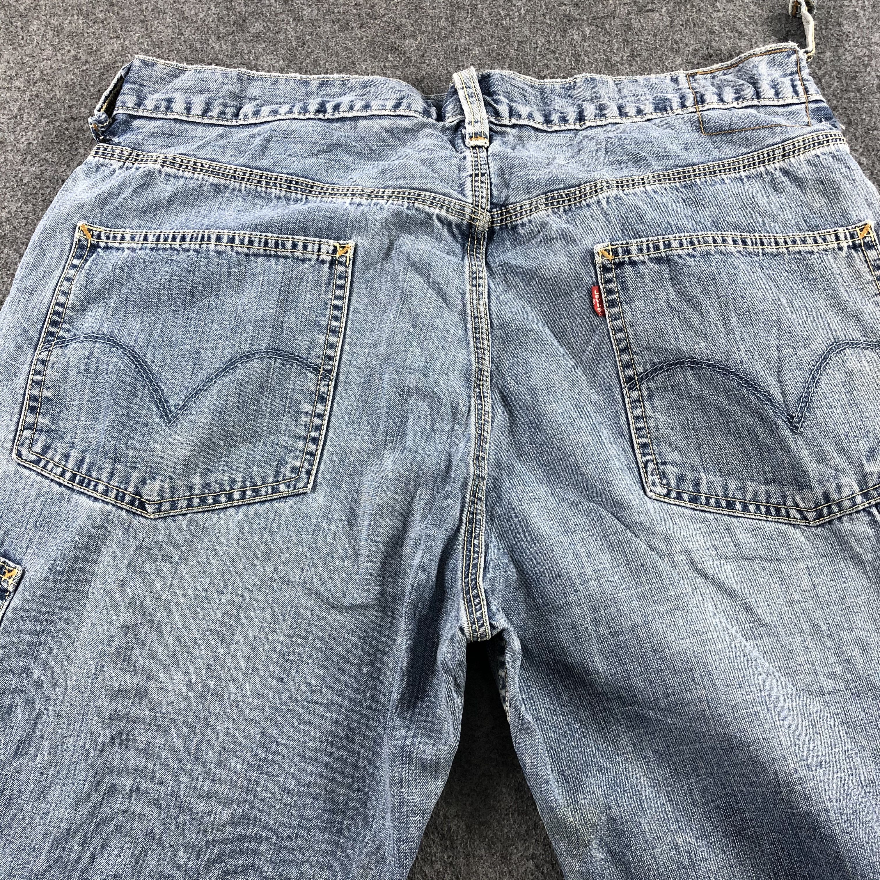 Levi's Vintage Blue Wash Levis Baggy Jeans-J2290 Size US 36 / EU 52 - 4 Thumbnail