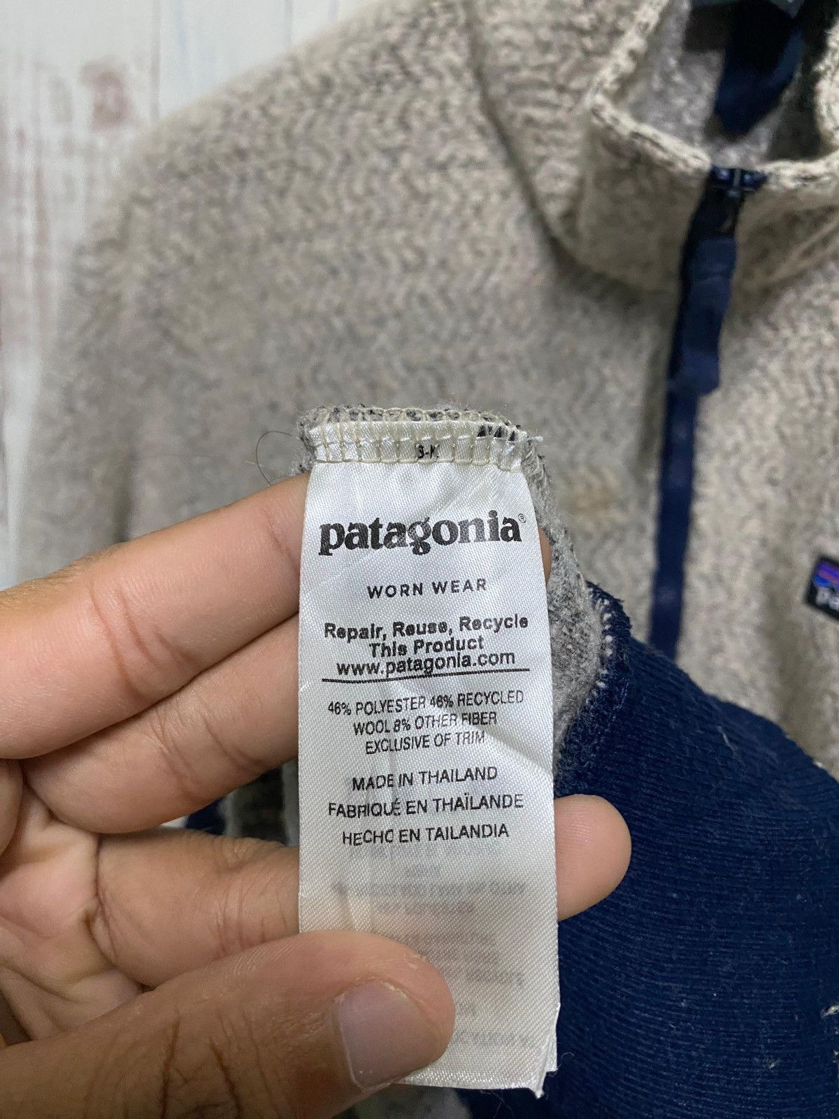 Patagonia × Vintage Vintage Patagonia Half Zip Fleec Size US M / EU 48-50 / 2 - 7 Thumbnail