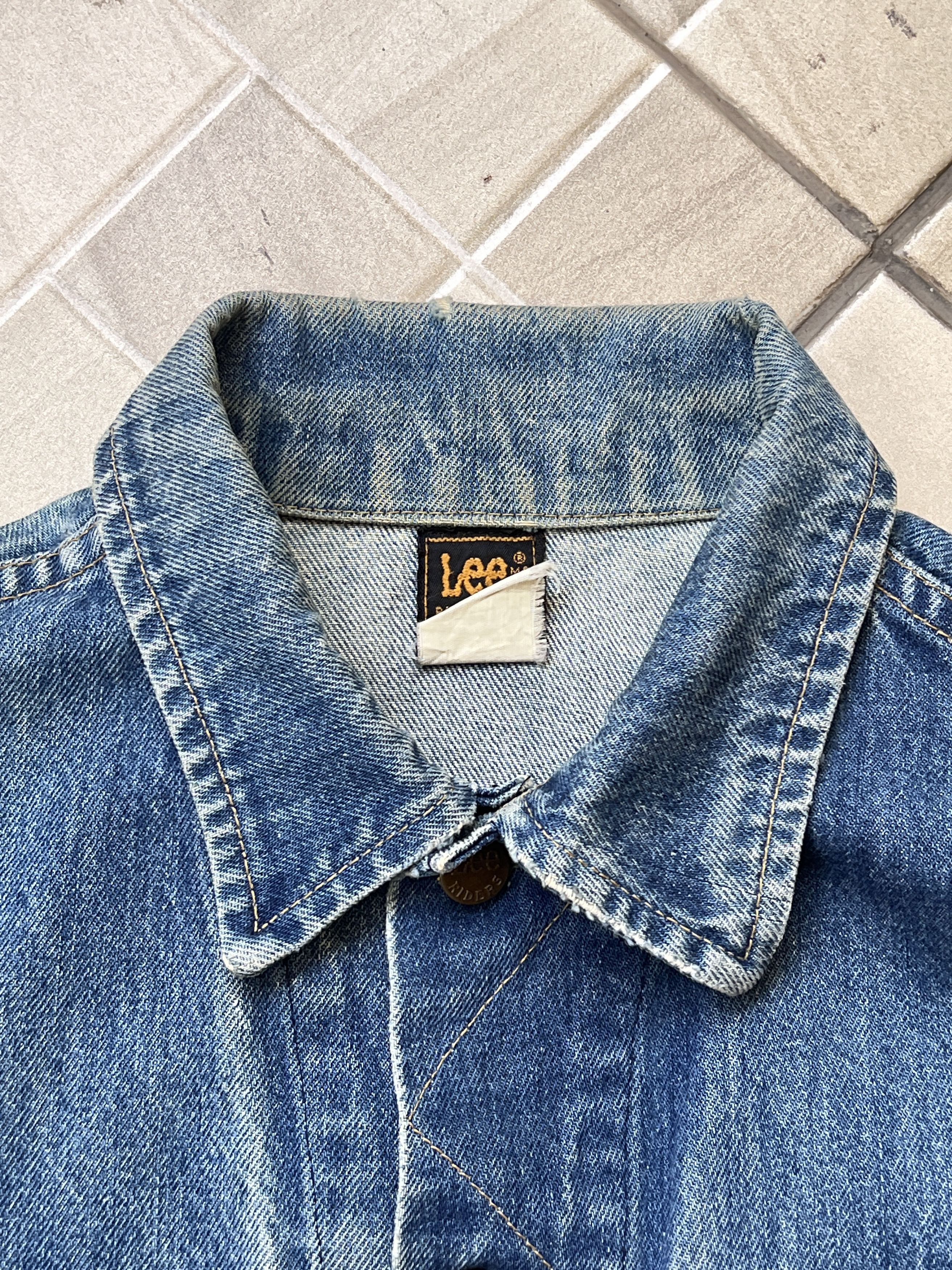 Lee 80's Lee Riders Jacket Vintage Distressed Size US L / EU 52-54 / 3 - 9 Thumbnail