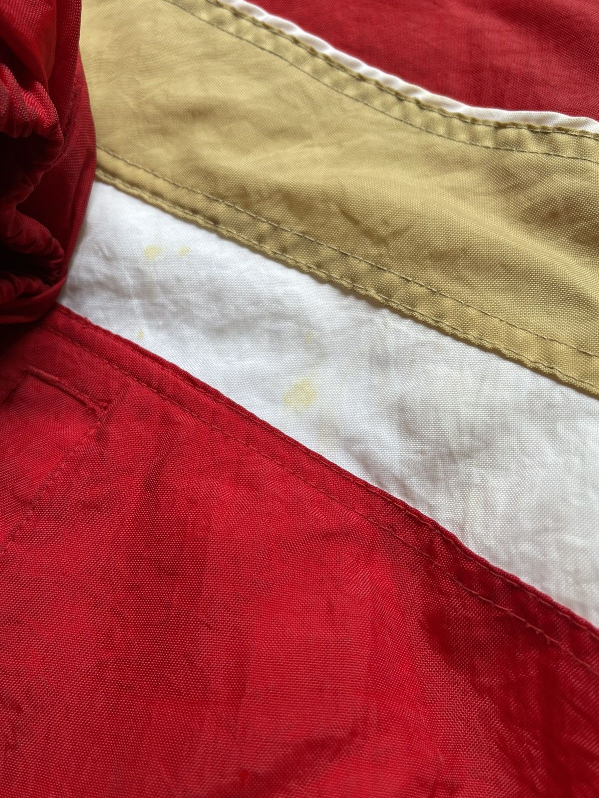 Starter Vintage San Francisco 49ers Stater Puffer Jacket Size US XL / EU 56 / 4 - 4 Thumbnail