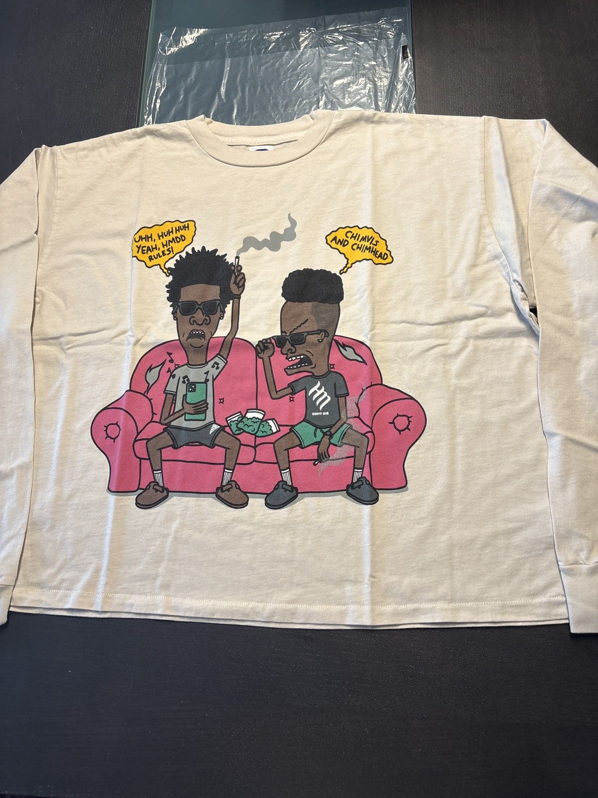 mediam✨Memories Long Tee Happy memories don't die 420 long sleeve tee hmdd t-shirt