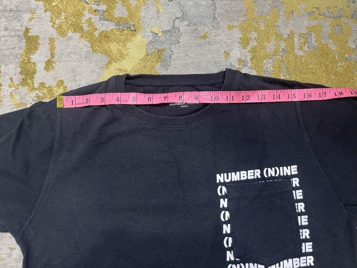 Number (N)ine Number (N)ine Denim Pocket tshirt Size US M / EU 48-50 / 2 - 9 Thumbnail