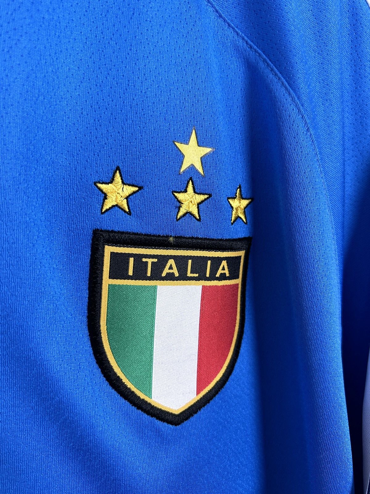 Puma Early 00s Vintage Puma Italy Soccer Training Jersey Blue Size US XL / EU 56 / 4 - 3 Thumbnail