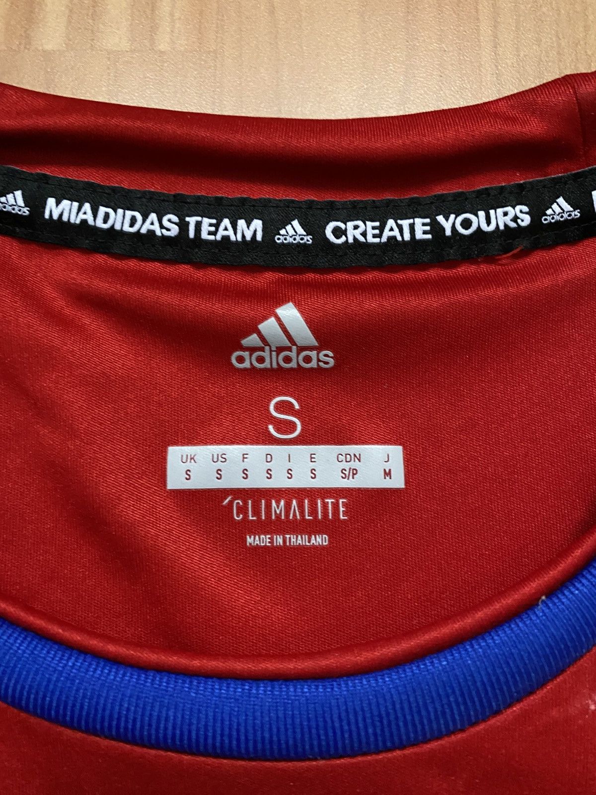 Adidas Adidas FC Basel 2019/20 Home Football Shirt Soccer Jersey Size US S / EU 44-46 / 1 - 6 Thumbnail