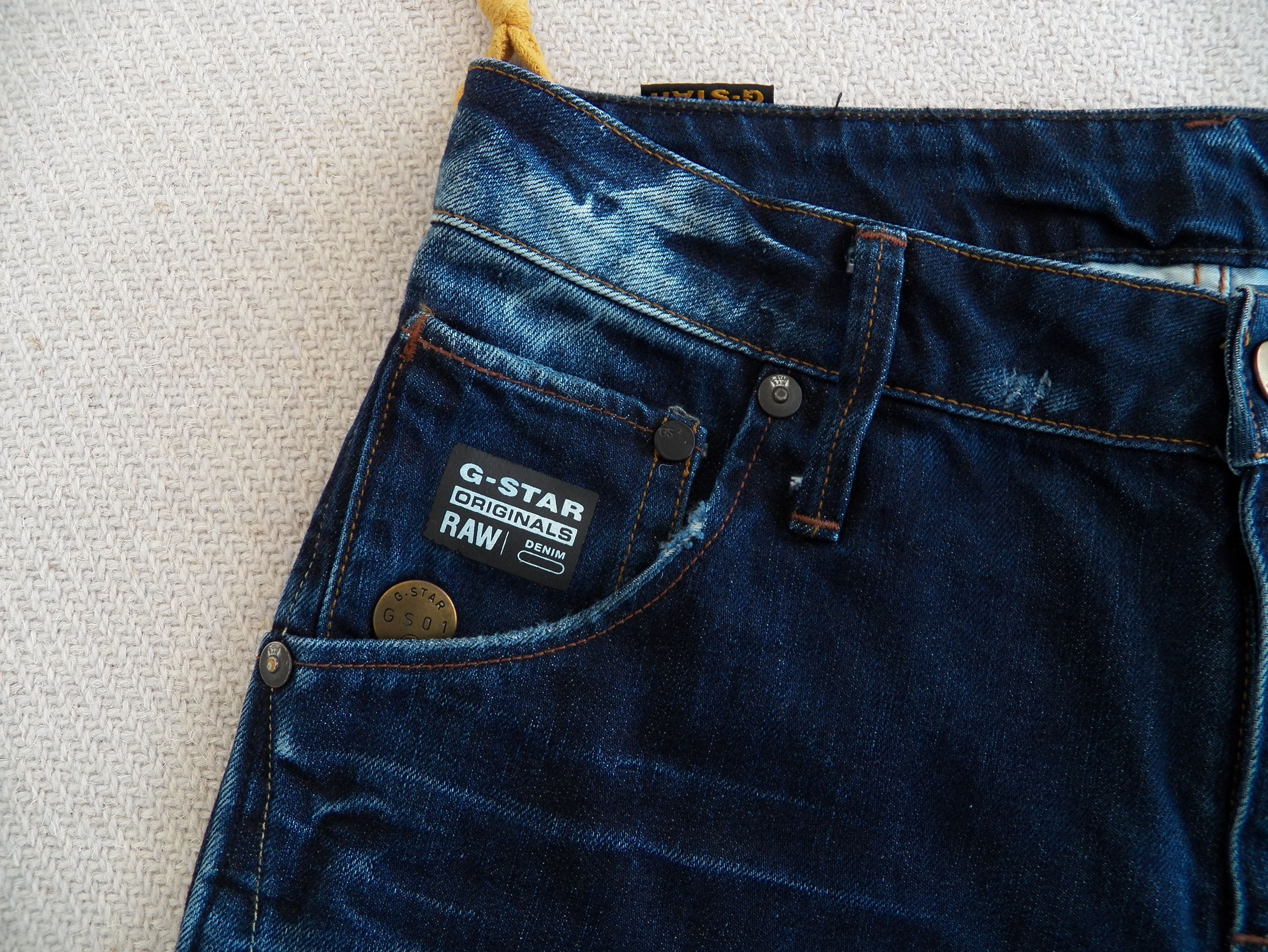 G-Star G-Star RAW Arc 3D Slim Jeans W28 L32 Indigo Aged Distressed Size US 28 / EU 44 - 7 Thumbnail