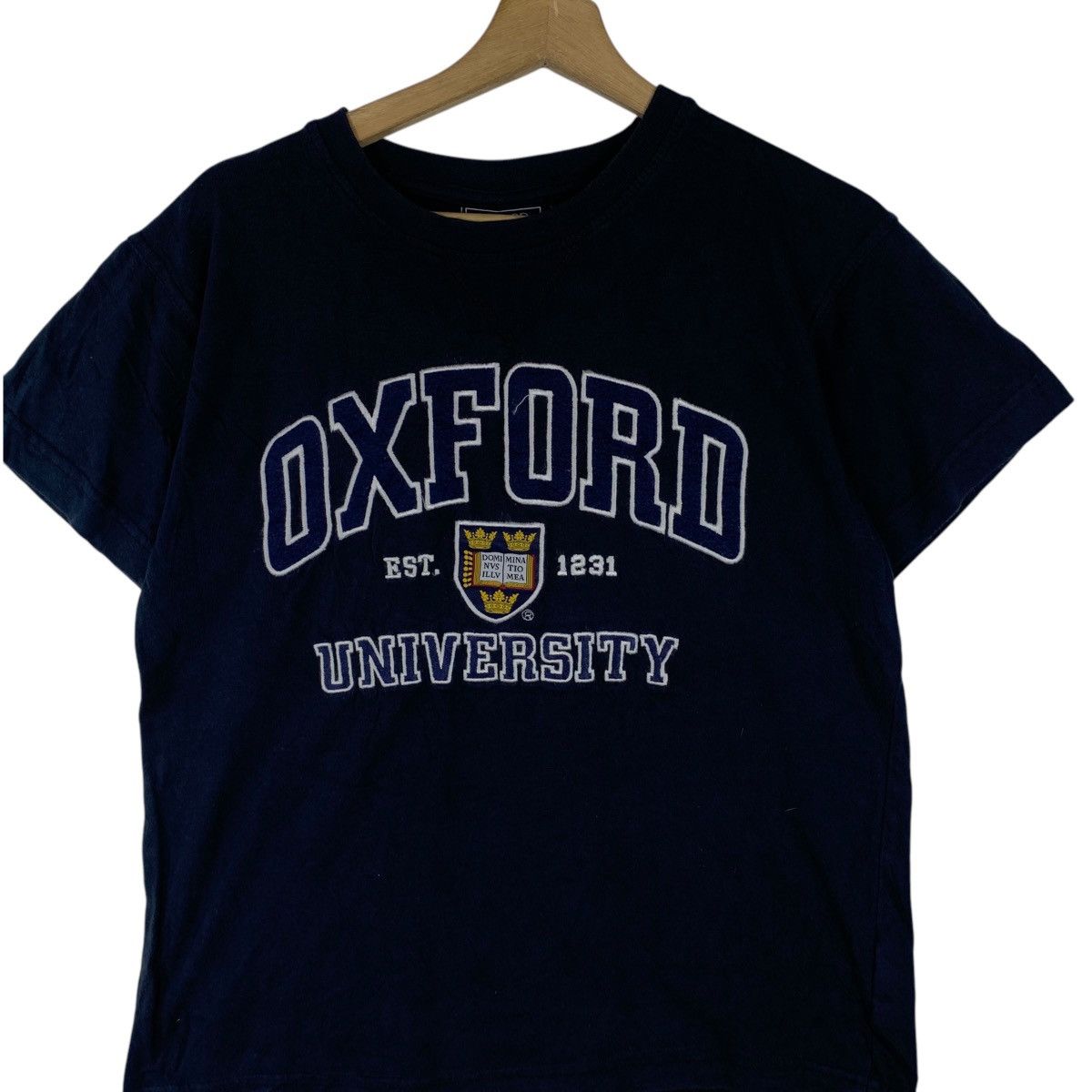 Other COLLEGIATE OXFORD UNIVERSITY Azo Free Dyes Tee Shirt Top Size S / US 4 / IT 40 - 3 Thumbnail