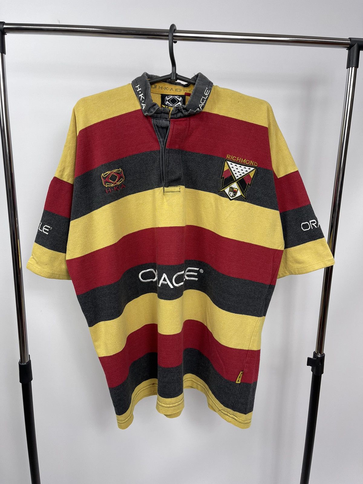 Rugby Ralph Lauren H•K•A Harowear Richmond Rugby 1997-98 Jersey Size XL Vintage Size US XL / EU 56 / 4 - 1 Thumbnail