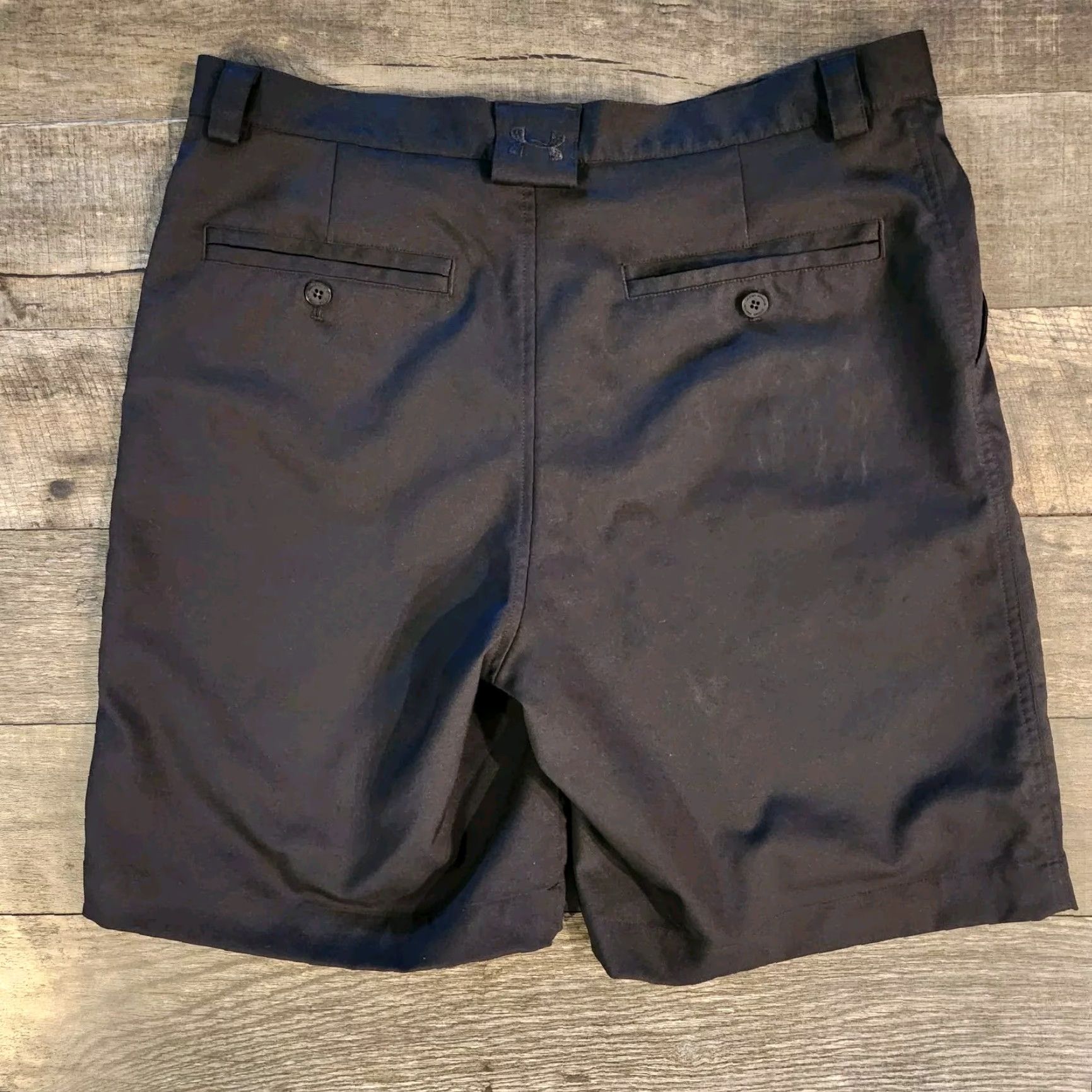 Under Armour Under Armour Performance Golf Shorts Mens 34R Black Size US 34 / EU 50 - 2 Thumbnail