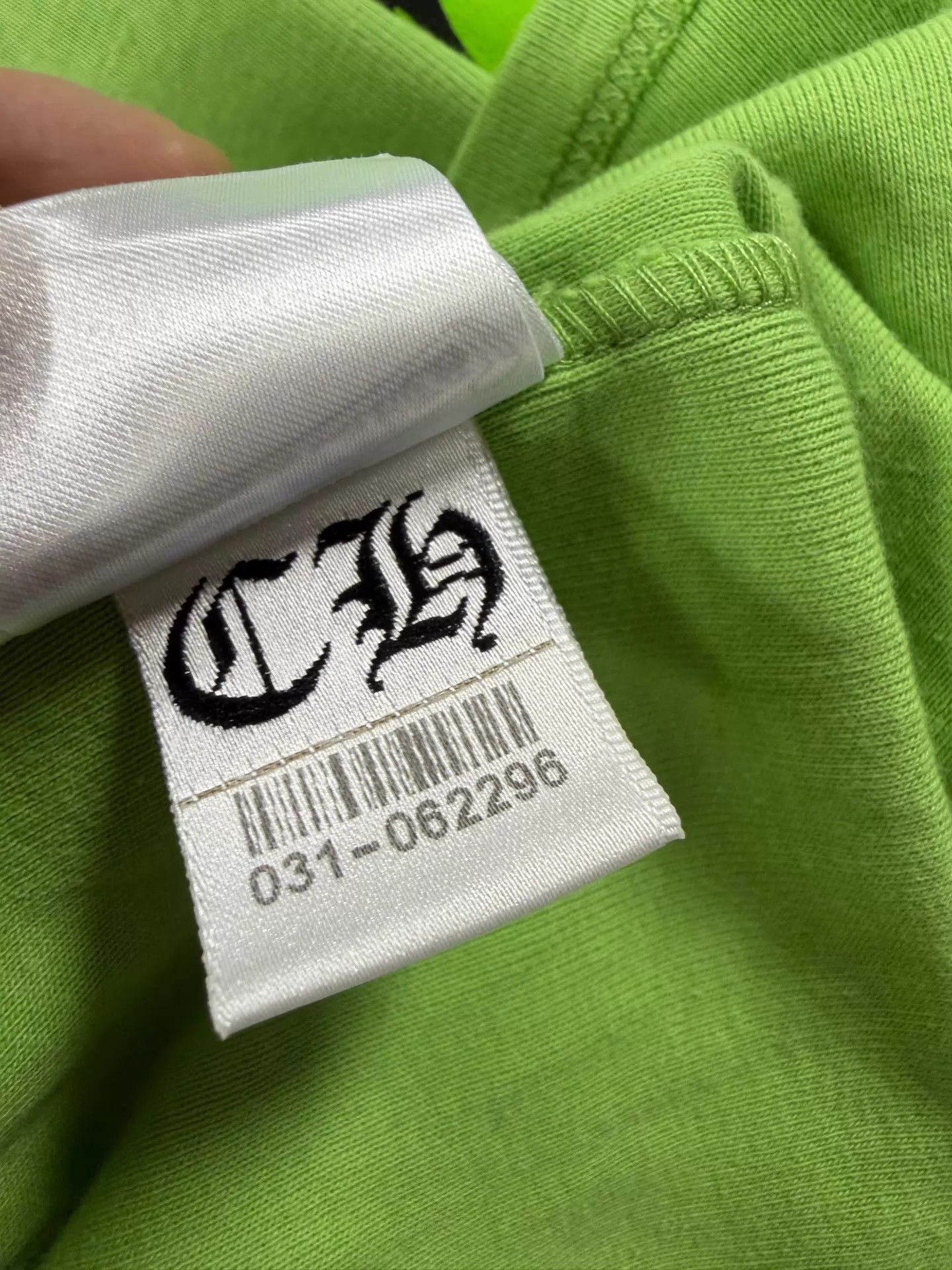 Chrome Hearts CHROME HEARTS x MattyBoy Graphic SS Tee Fluo Green L Size L / US 10 / IT 46 - 6 Thumbnail