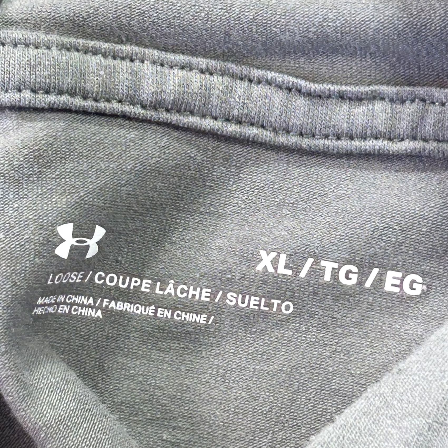 Under Armour Under Armour Hoodie Shirt Mens XL Gray Antler Logo Pullover Hunting FW2021 1366926 Size US XL / EU 56 / 4 - 3 Thumbnail