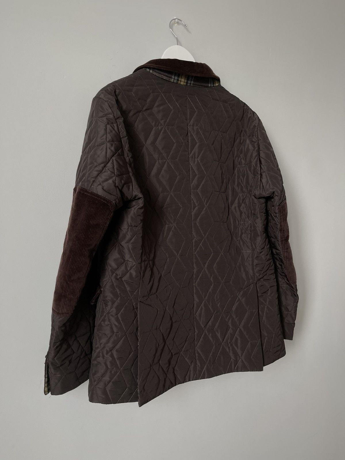 Etro Etro Milano Paisley Brown Quilted Blazer Jacket Coat Size US L / EU 52-54 / 3 - 9 Thumbnail