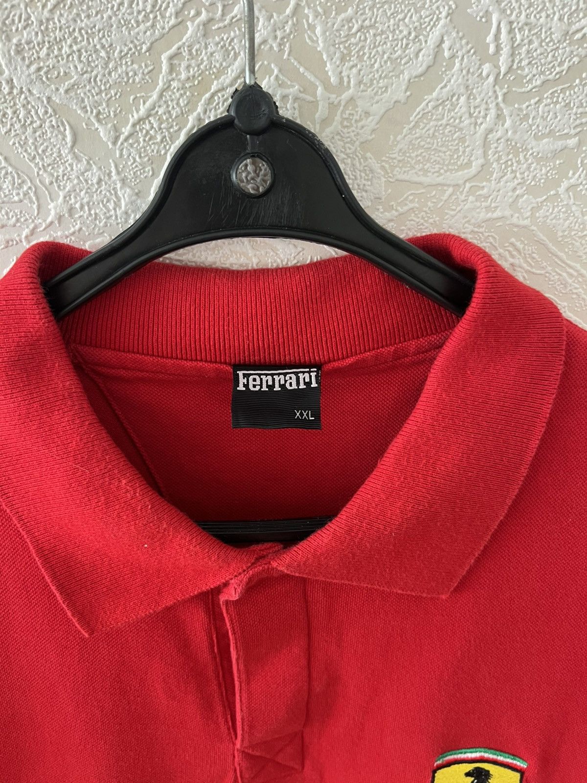 Vintage Vintage 1999 Ferrari Michael Schumacher Racing Polo T-Shirt Size US XXL / EU 58 / 5 - 4 Thumbnail
