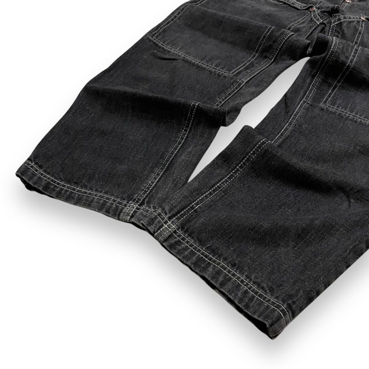 Japanese Brand ORIGINAL VINTAGE BAGGY V2K MECCA BRANDY DENIM (27×35) Size US 27 - 5 Thumbnail