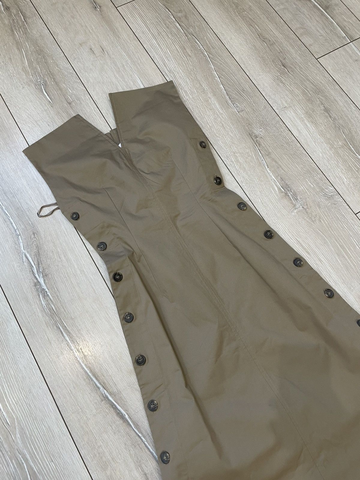 Other NEW SONIA CARRASCO Beige tight-fitting skirt/dress Size S / US 4 / IT 40 - 3 Thumbnail