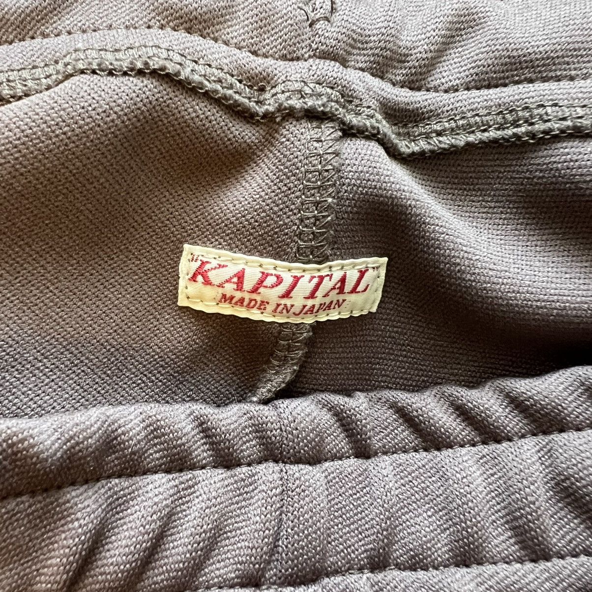Kapital × Kapital Kountry Kapital Flared Leg Stuntman Smooth Jersey Track pants Size US 32 / EU 48 - 6 Thumbnail