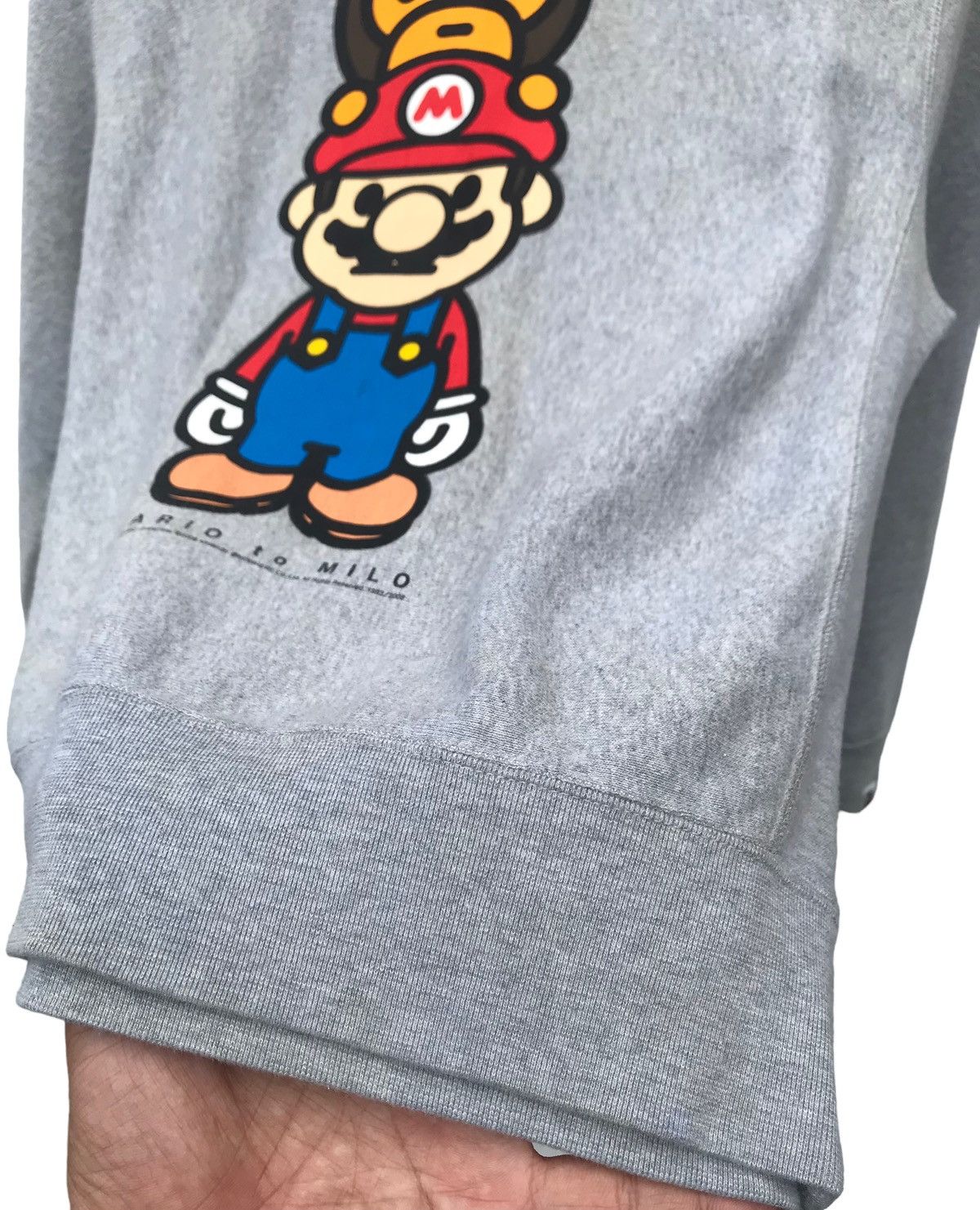Bape Bape x Mario Baby Milo Crewneck Size US S / EU 44-46 / 1 - 7 Thumbnail