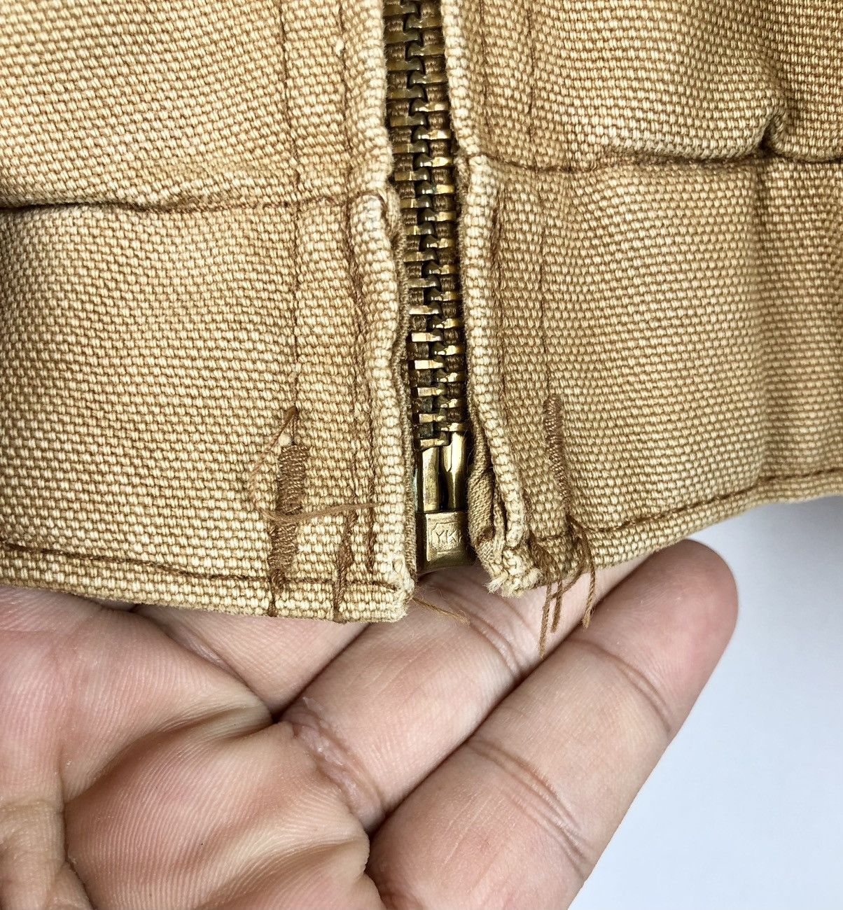 Carhartt × Vintage TRUE VTG 80s Carhartt Duck Canvas Detroit Work Jacket Size US L / EU 52-54 / 3 - 11 Thumbnail