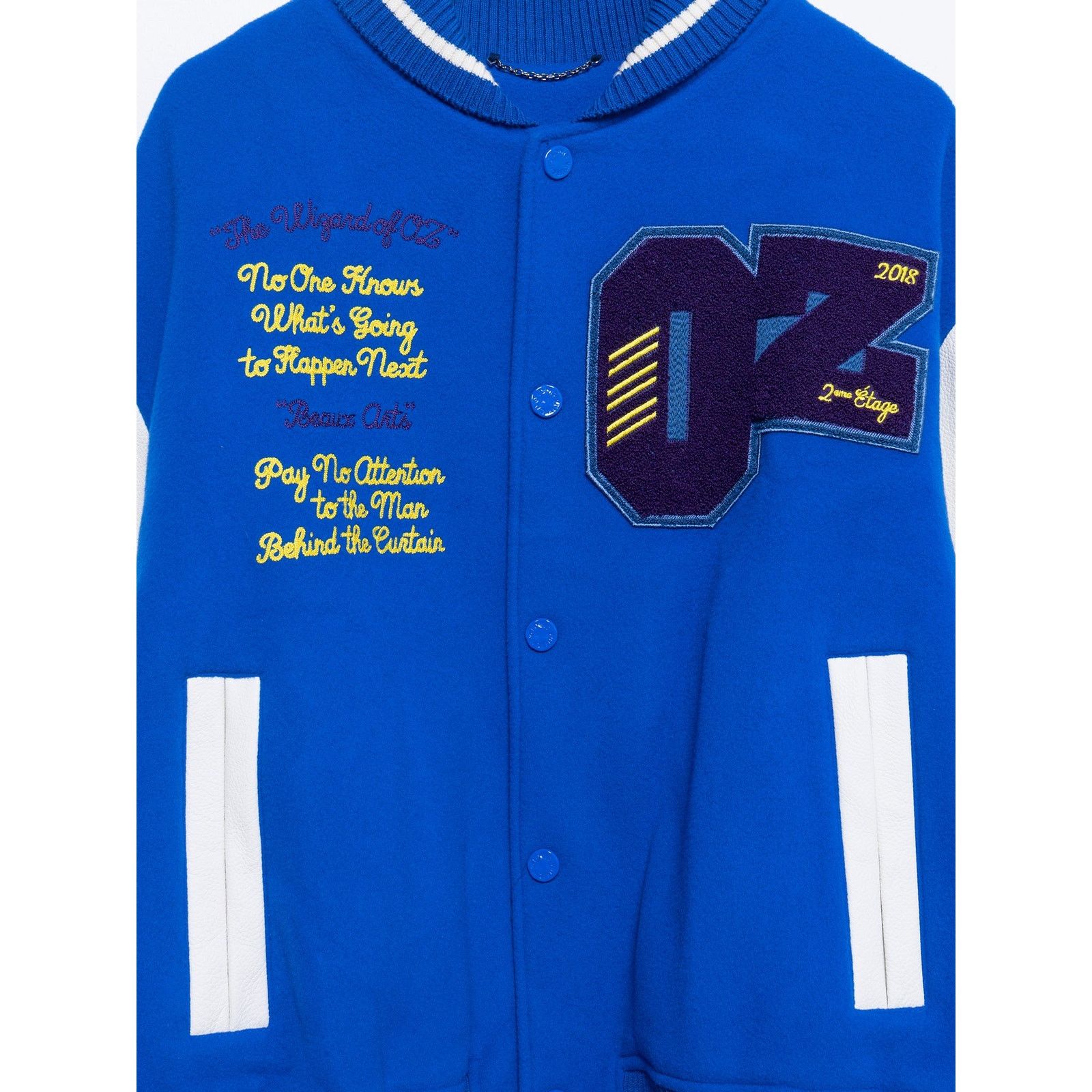 Louis Vuitton "Plain Rainbow” Wizard of Oz Varsity Jacket Size US XXL / EU 58 / 5 - 2 Thumbnail