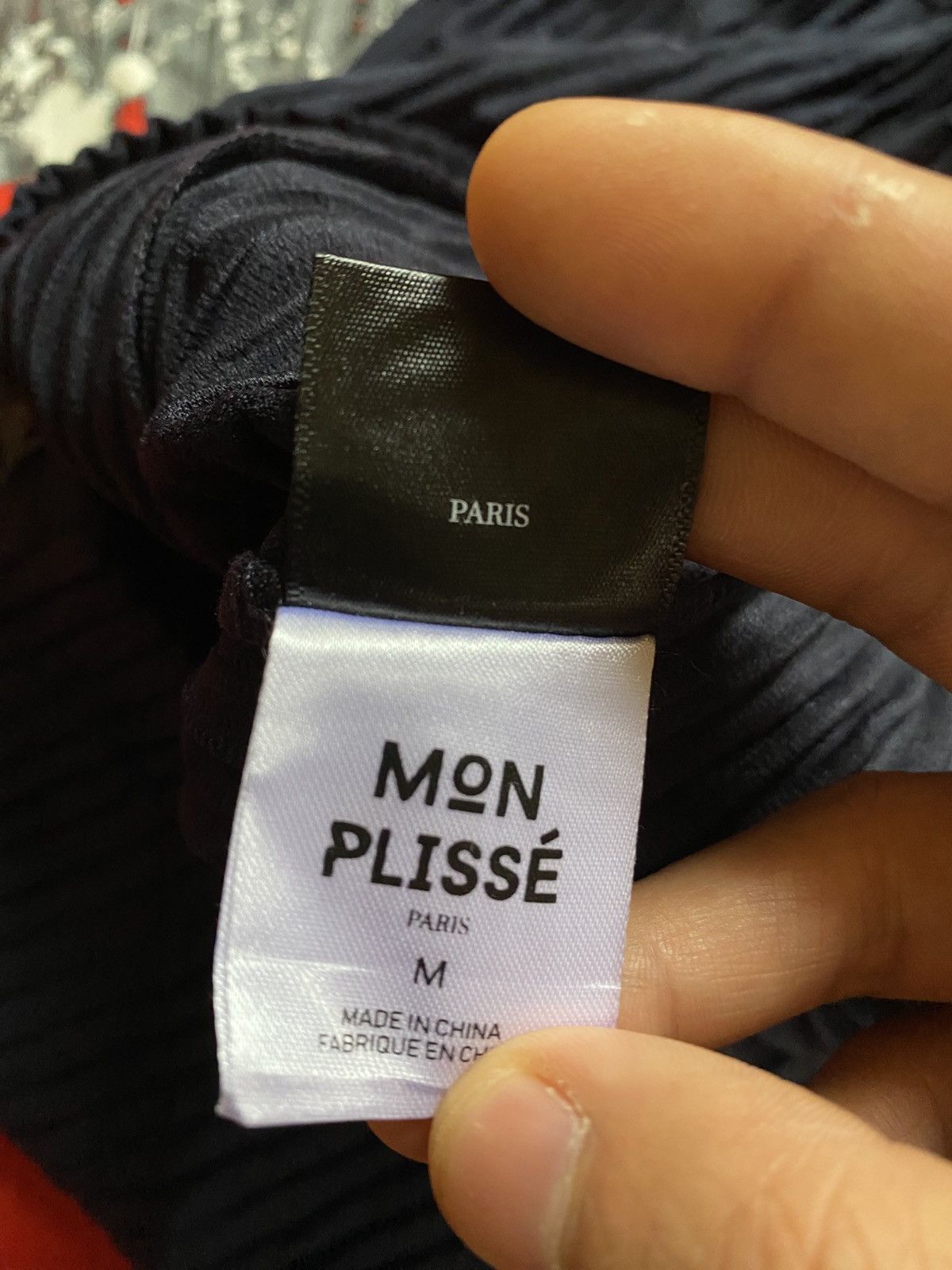 Homme Plisse Issey Miyake MONPLISSE PARIS Two way plisse zip up Outer Navy Size US M / EU 48-50 / 2 - 7 Thumbnail