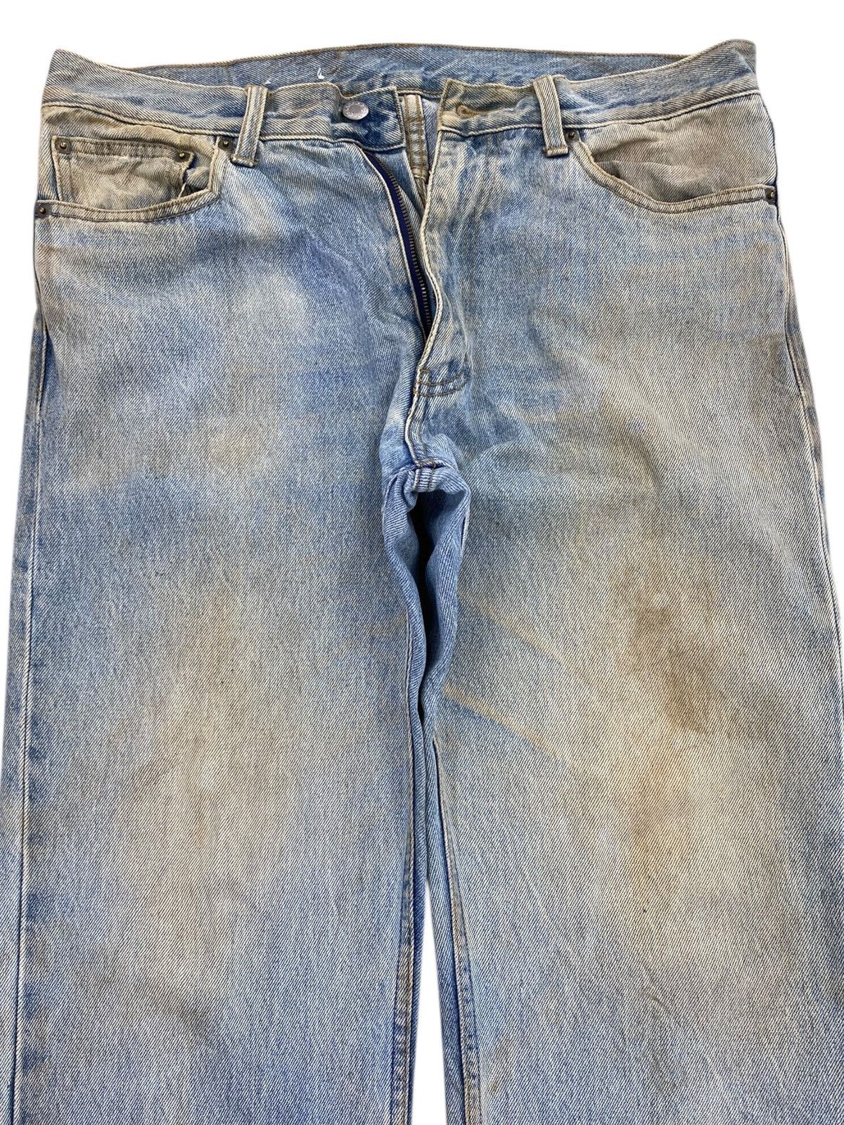 Japanese Brand Japanese Brand Dirty Mud Wash Style Loose Jeans Size US 34 / EU 50 - 2 Thumbnail