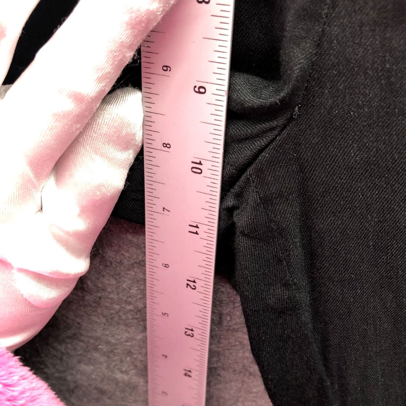 Les Copains Les Copains Linen Blend Pants Womens IT 46 US 10 Black Tapered Cropped Pants Ladies 10 Black Cropped Dress Pants Mens Womens Womens? Size 32" / US 10 / IT 46 - 6 Thumbnail