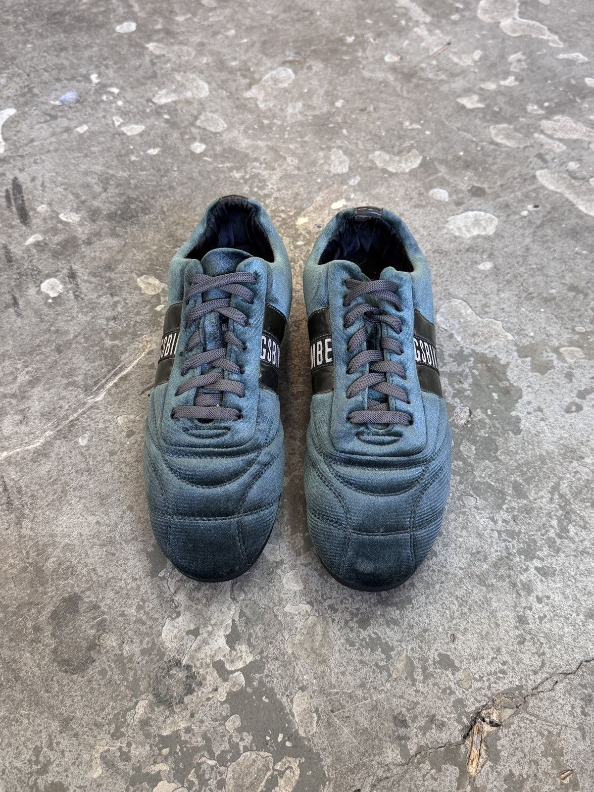 Dirk Bikkembergs Vintage Bikkembergs Soccer Black Leather Low Cut Trainers Size US 7 / EU 40 - 2 Thumbnail