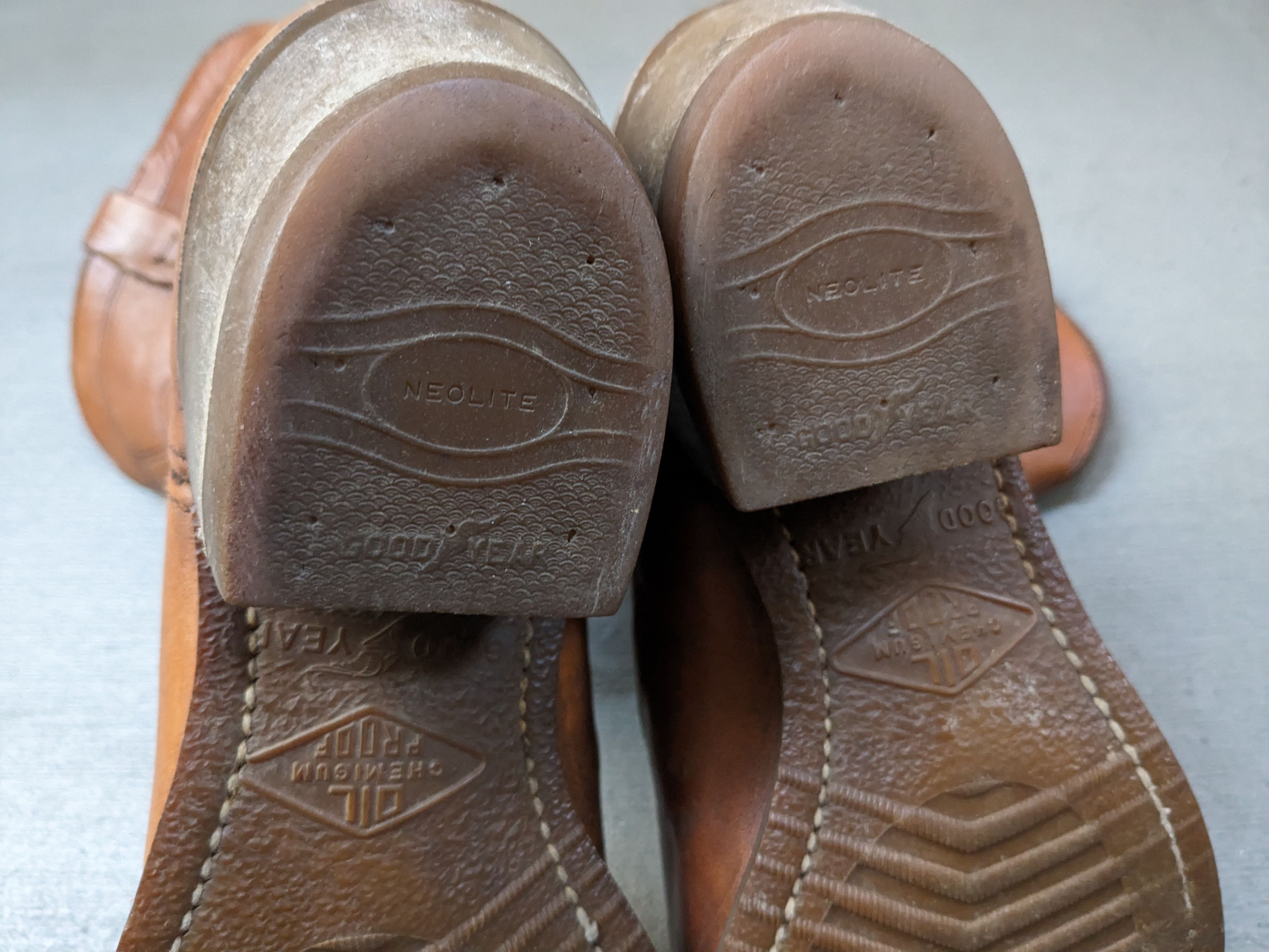 Genuine Leather Vintage Cowboy Boots Size 9.5 Brown Leather Western USA Size US 9.5 / EU 42-43 - 16 Thumbnail