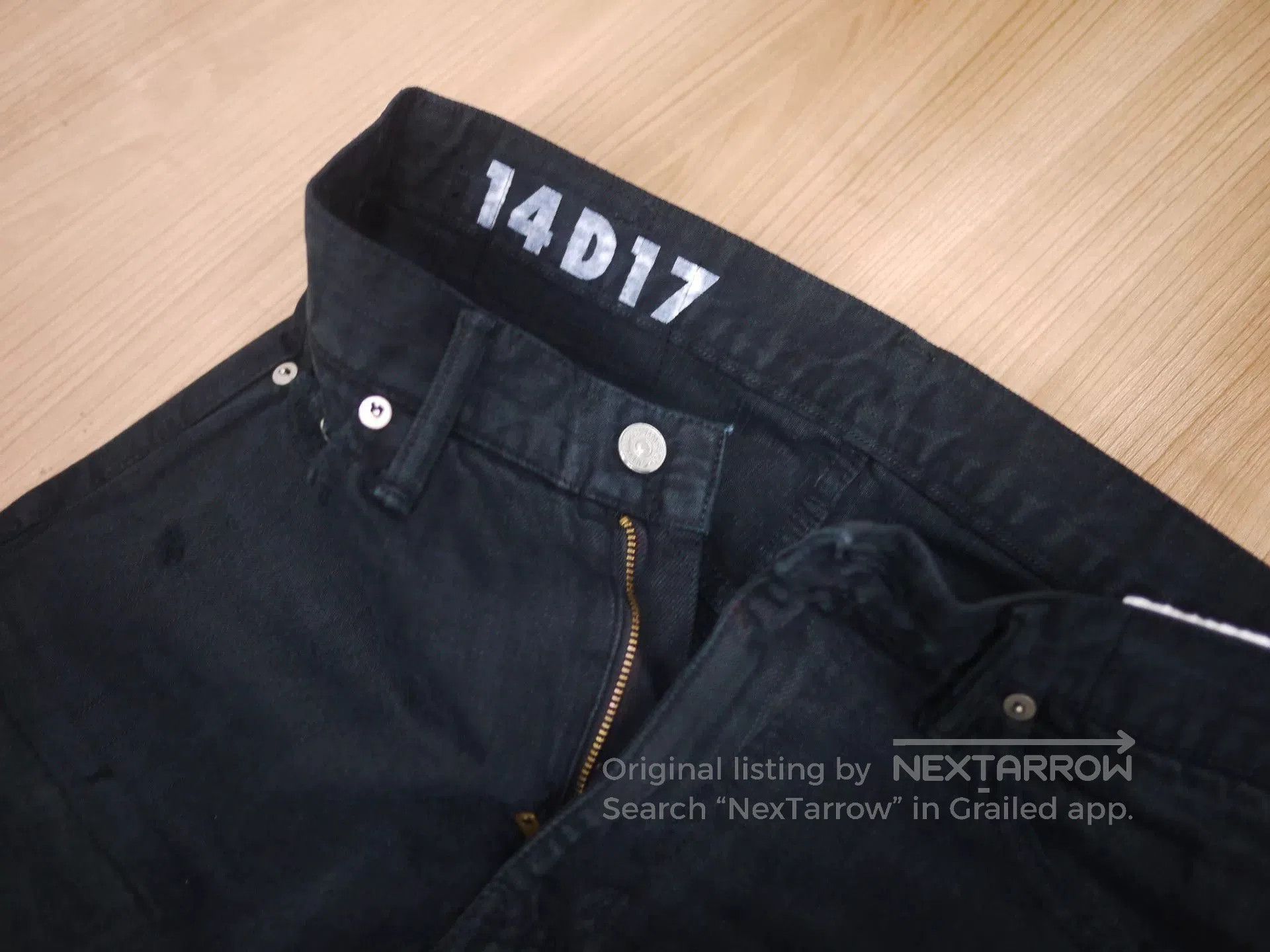 Visvim VISVIM SOCIAL SCULPTURE D17 Black Jeans. Size US 32 / EU 48 - 6 Thumbnail