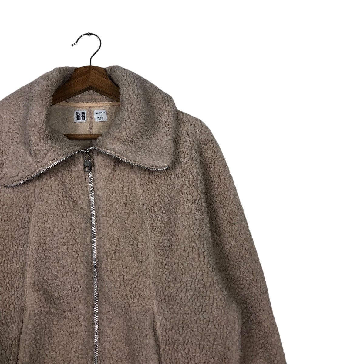 Japanese Brand × Vintage 📌Vintage Fleece Dip Pile Zipper Uniqlo Undercover Size US L / EU 52-54 / 3 - 7 Thumbnail