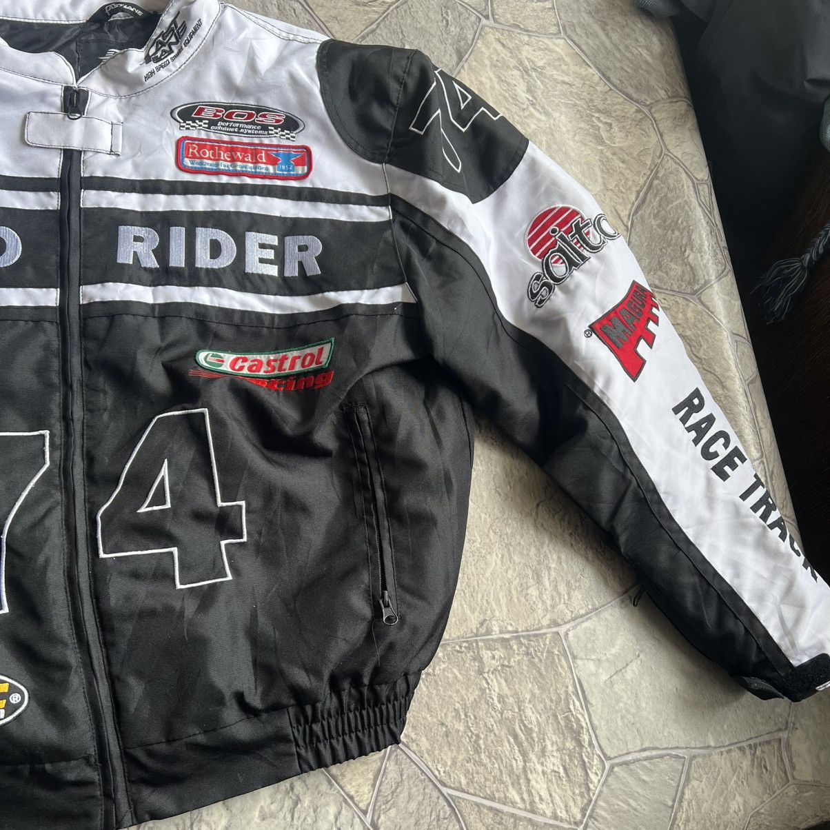 Japanese Brand Vintage Speed Rider Racing Team Moto Jacket Size US XL / EU 56 / 4 - 4 Thumbnail