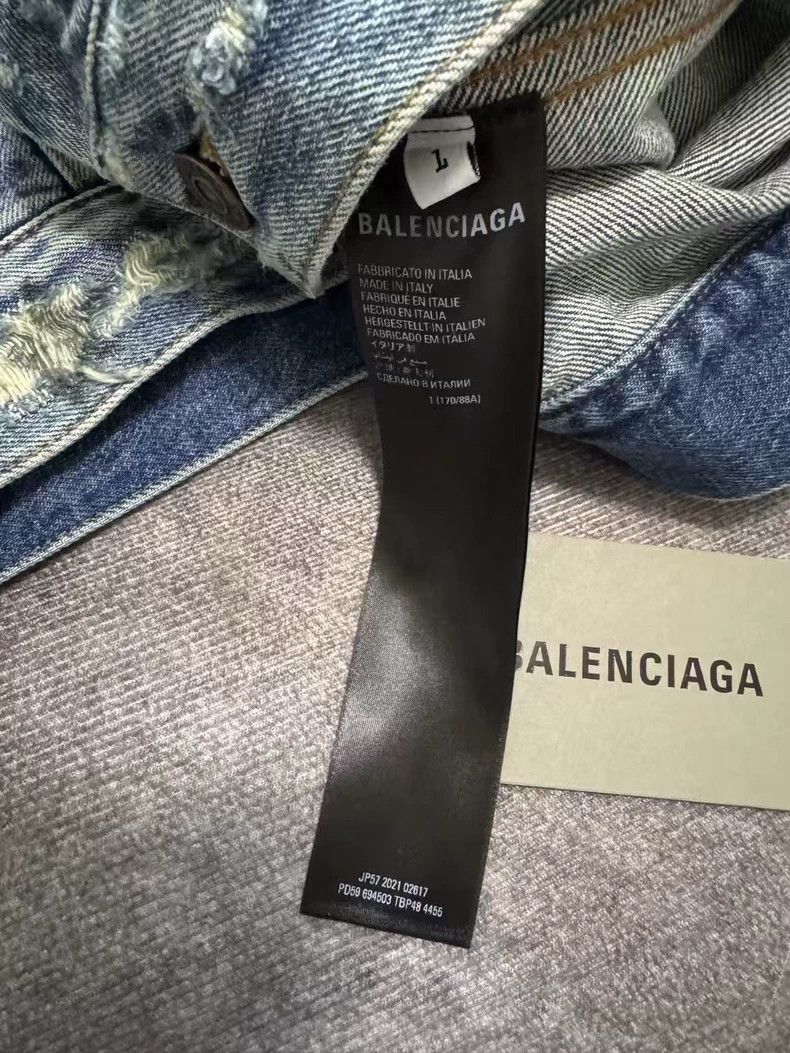 Balenciaga Balenciaga Graffiti cowboy coat Size US S / EU 44-46 / 1 - 3 Thumbnail