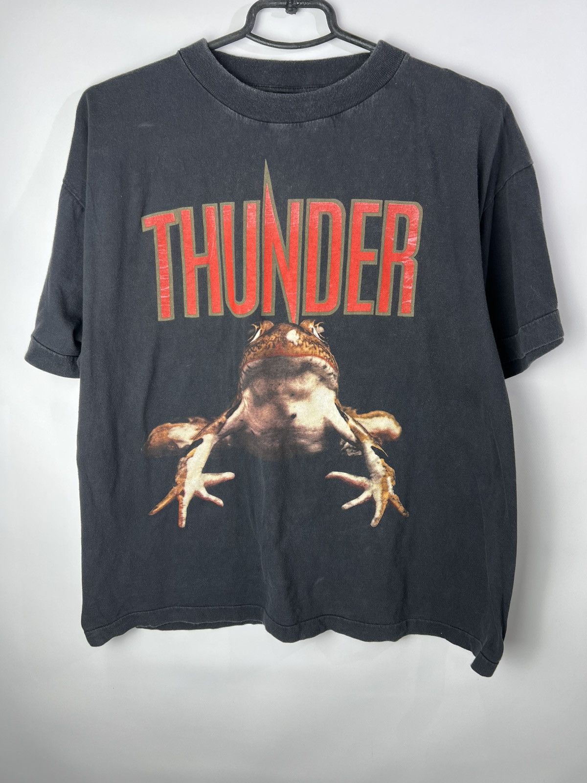 Band Tees Vintage Thunder Rock Band Tee 1993 Rare Single Stitch Punk Size US M / EU 48-50 / 2 - 1 Thumbnail
