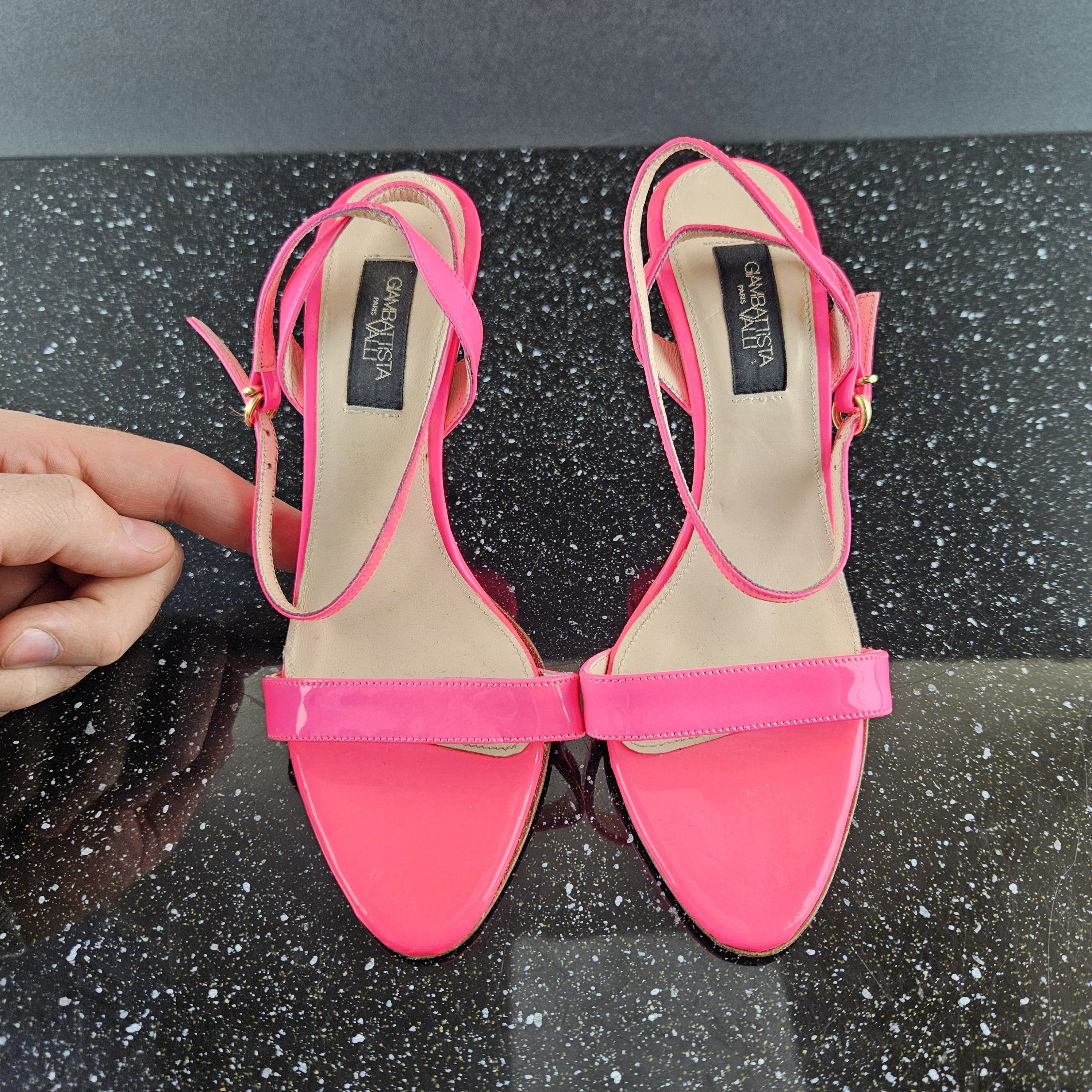Giambattista Valli Giambattista Valli pink Heels strap Size US 6 / IT 36 - 4 Thumbnail