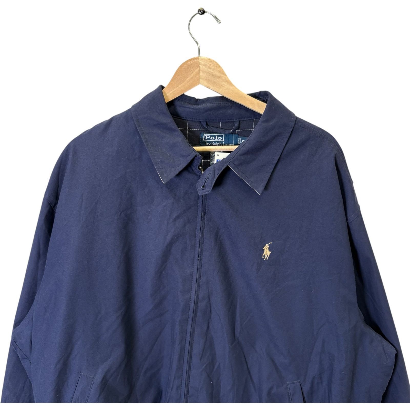 Polo Ralph Lauren VTG Polo by Ralph Lauren Collared Full Zip Light Jacket XL Size US XL / EU 56 / 4 - 2 Thumbnail