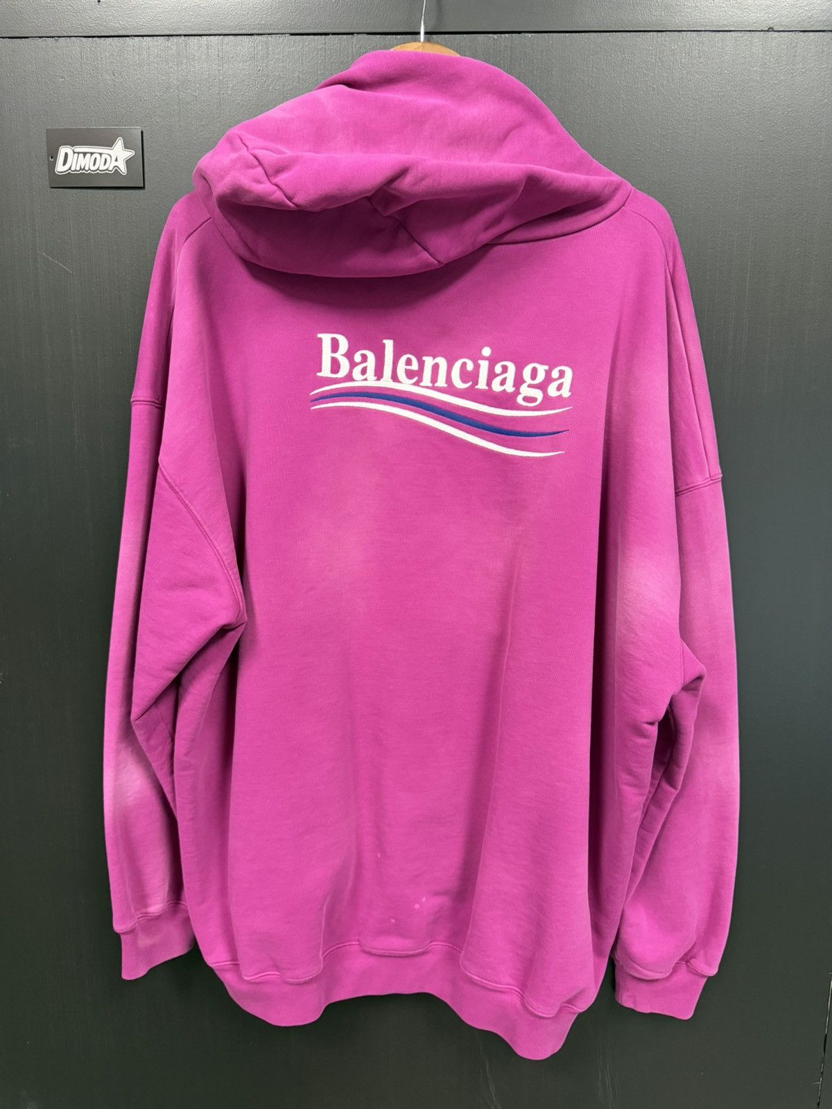Balenciaga Balenciaga Campaign Hoodie Purple Size US M / EU 48-50 / 2 - 3 Thumbnail