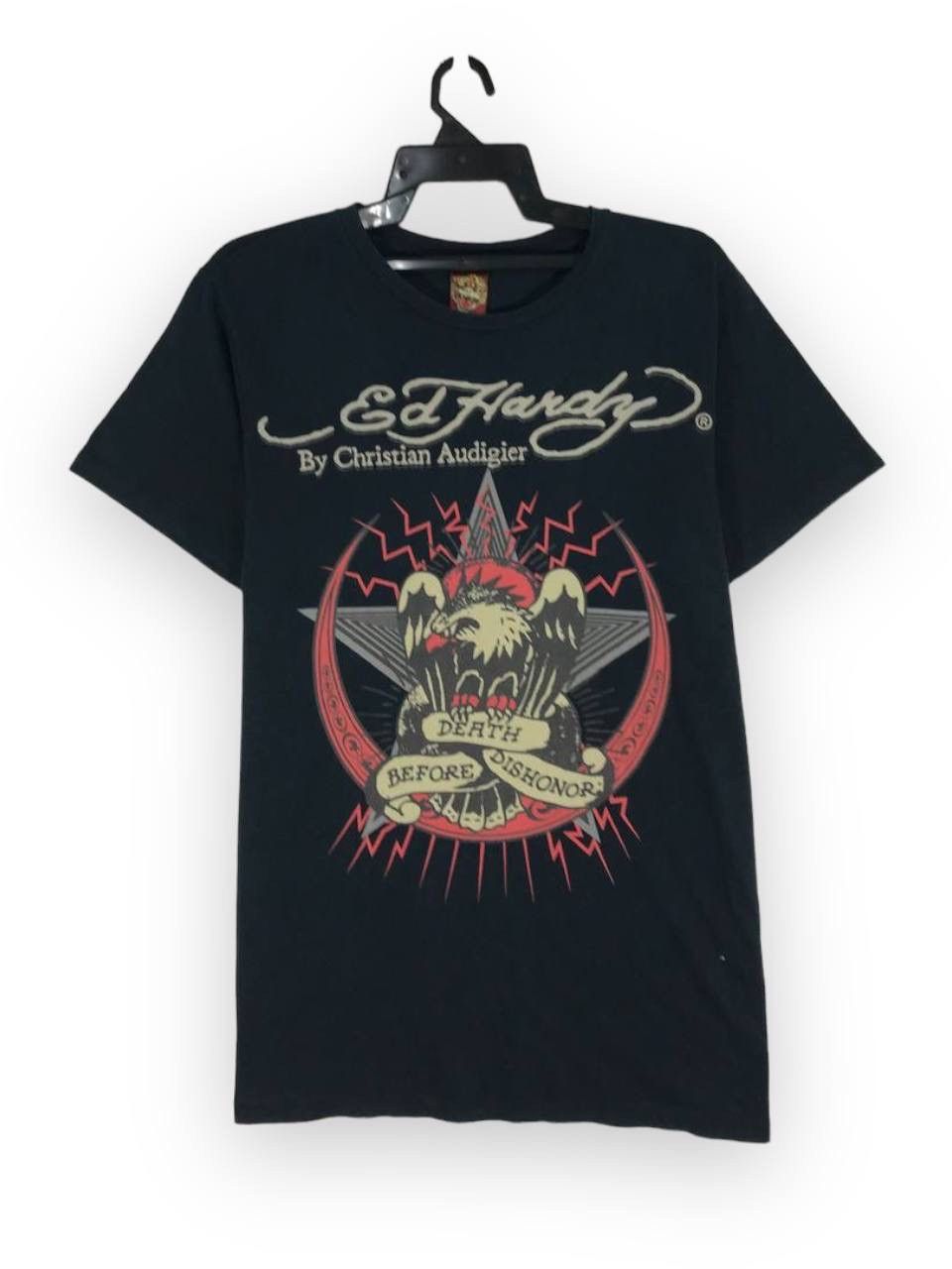 Ed Hardy Eagle design death before dishonour Size US L / EU 52-54 / 3 - 1 Thumbnail