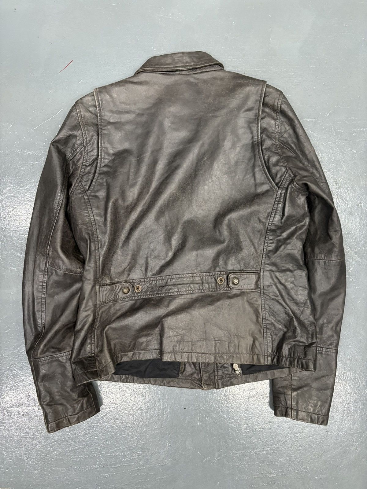 Harley Davidson Goatskin leather harley davidson H-DMC riding jacket Size US L / EU 52-54 / 3 - 2 Thumbnail