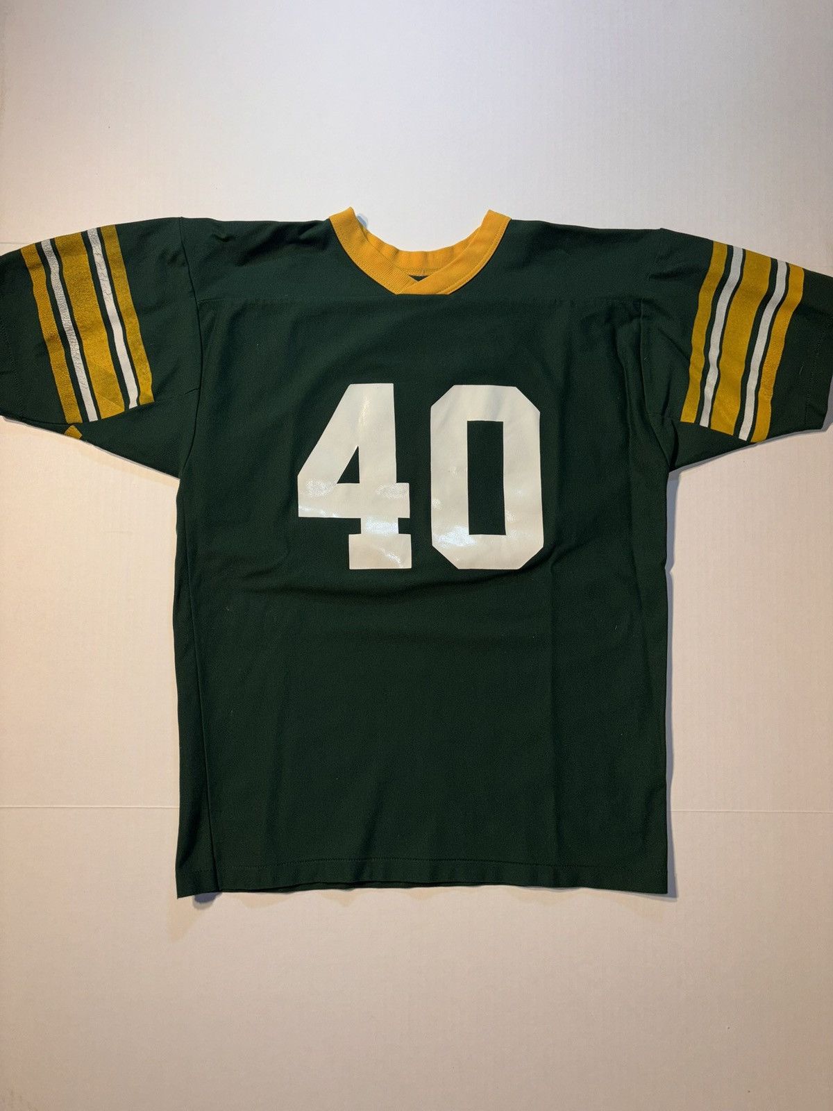 NFL Vtg Green Bay Packer #40 Green NFL Jersey 70’s 80’s USA Sz M Size US M / EU 48-50 / 2 - 1 Thumbnail