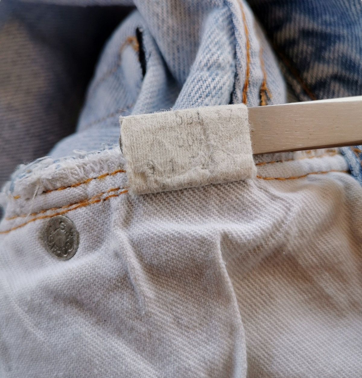 Levi's × Undercover × Vintage Levis Vintage Selvedge 80s Rare Item Size US 31 - 12 Thumbnail