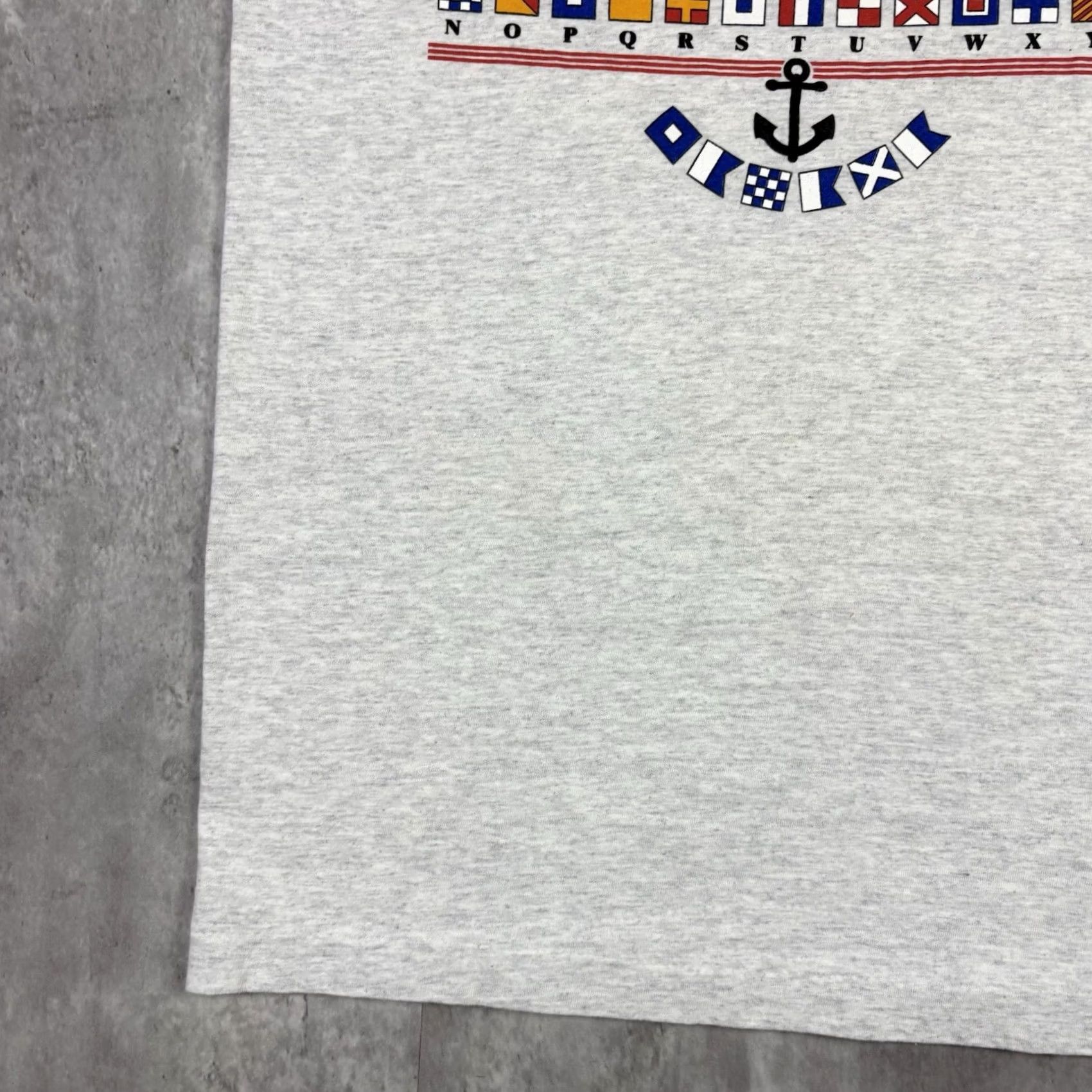 Vintage VINTAGE Panama Flag Art T Shirt Gray Adult Small Shirt Mens 90s Graphic Print Crew Neck Short Sleeve Cotton Knit Vintage Theme Art USA 90s Size US S / EU 44-46 / 1 - 6 Thumbnail