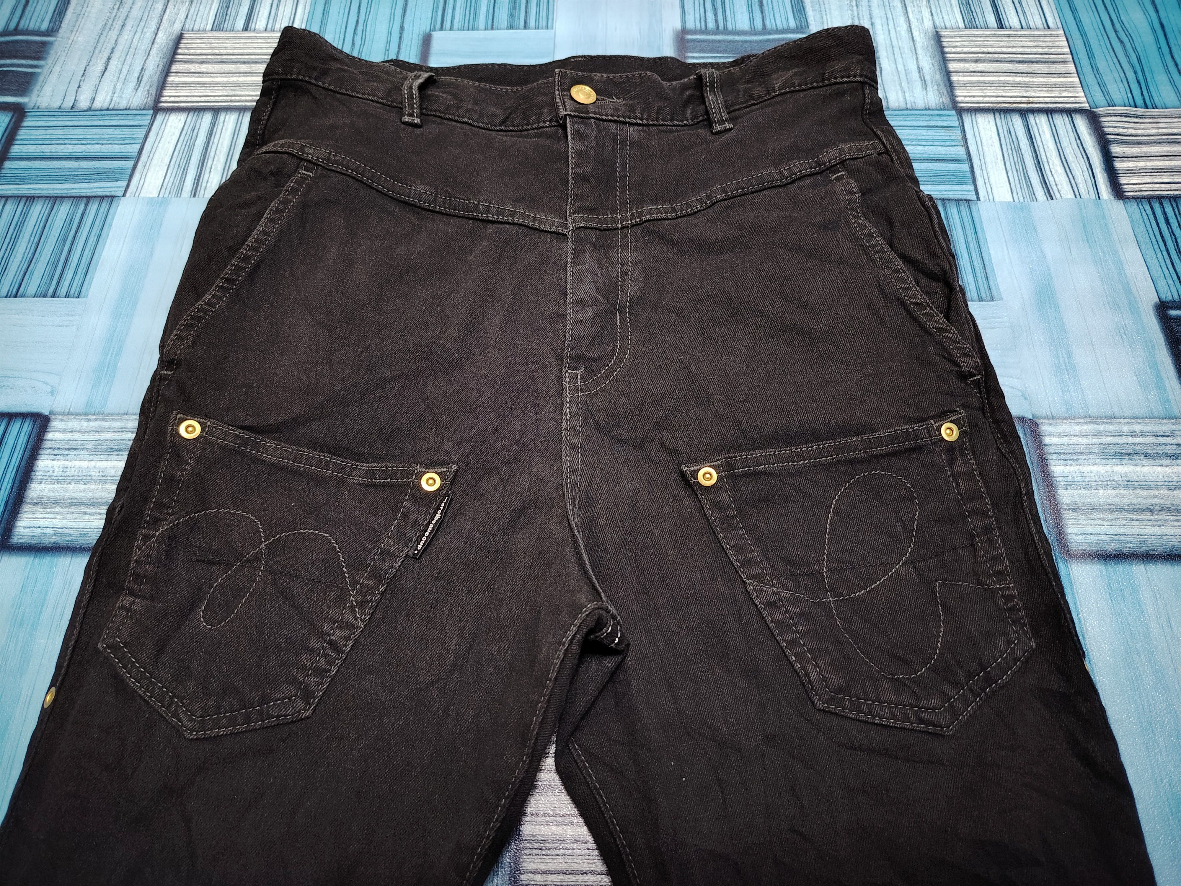 Issey Miyake Rare Japanese Mercibeaucoup Black Pants Size US 31 - 2 Thumbnail