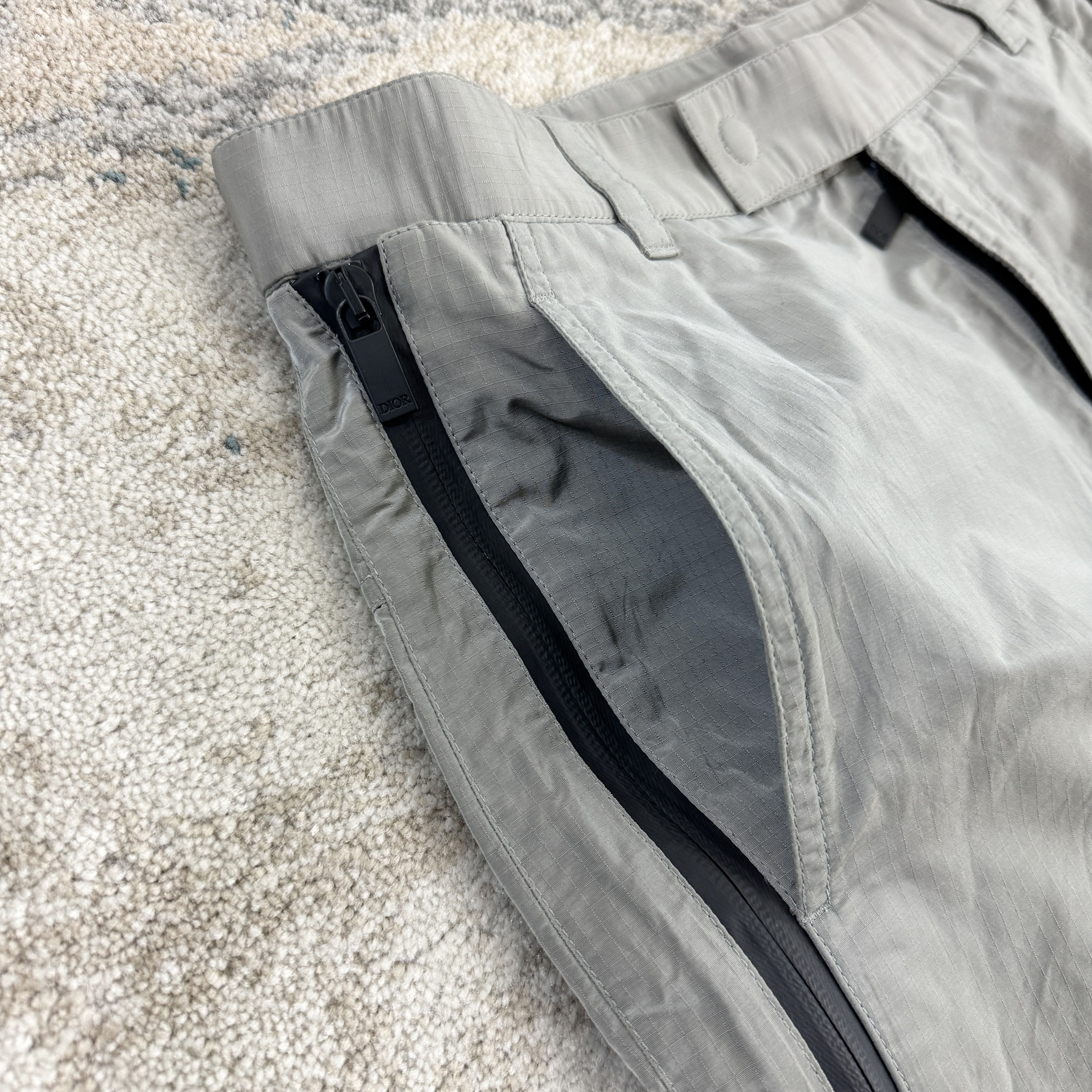 Dior Dior Technical Ripstop Cargo Pants In Olive Green RRP £1200 Size US 32 / EU 48 - 4 Thumbnail