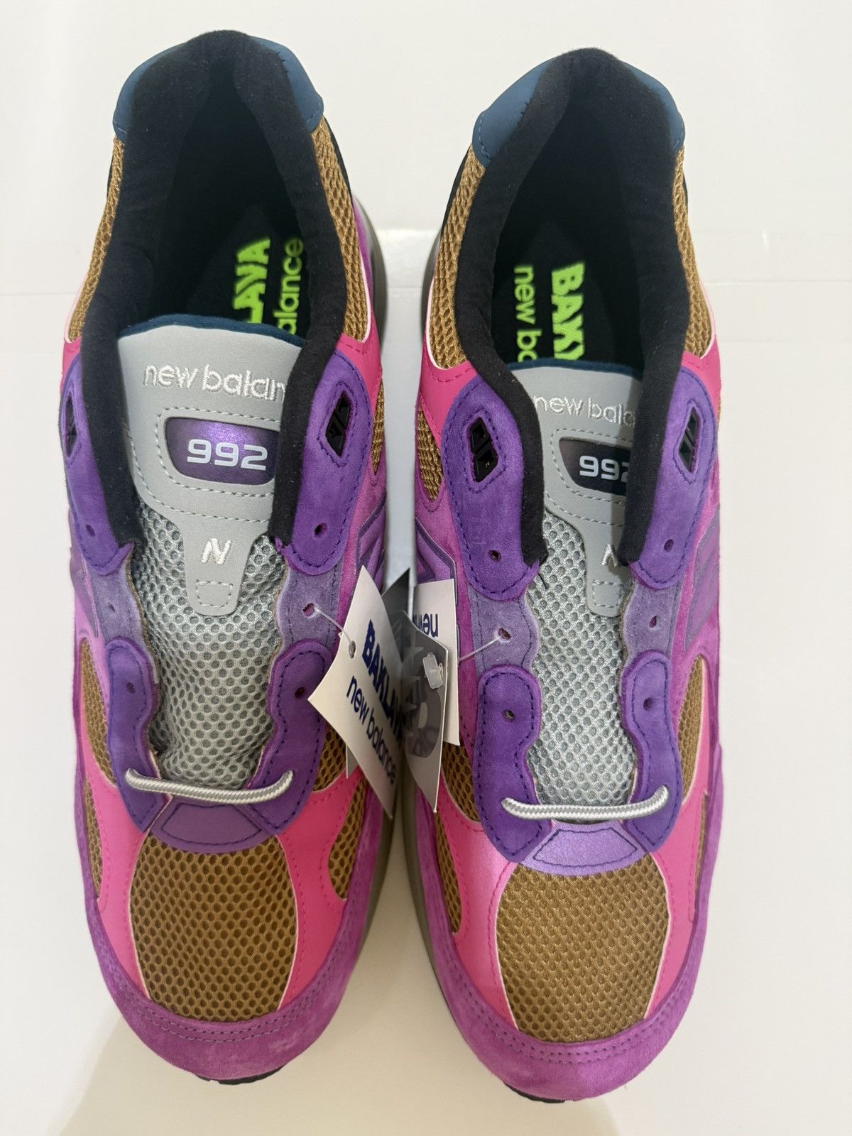 Action Bronson × New Balance Action Bronson x New Balance 992 Digitalis Purpurea Pink Size US 11 / EU 44 - 8 Thumbnail