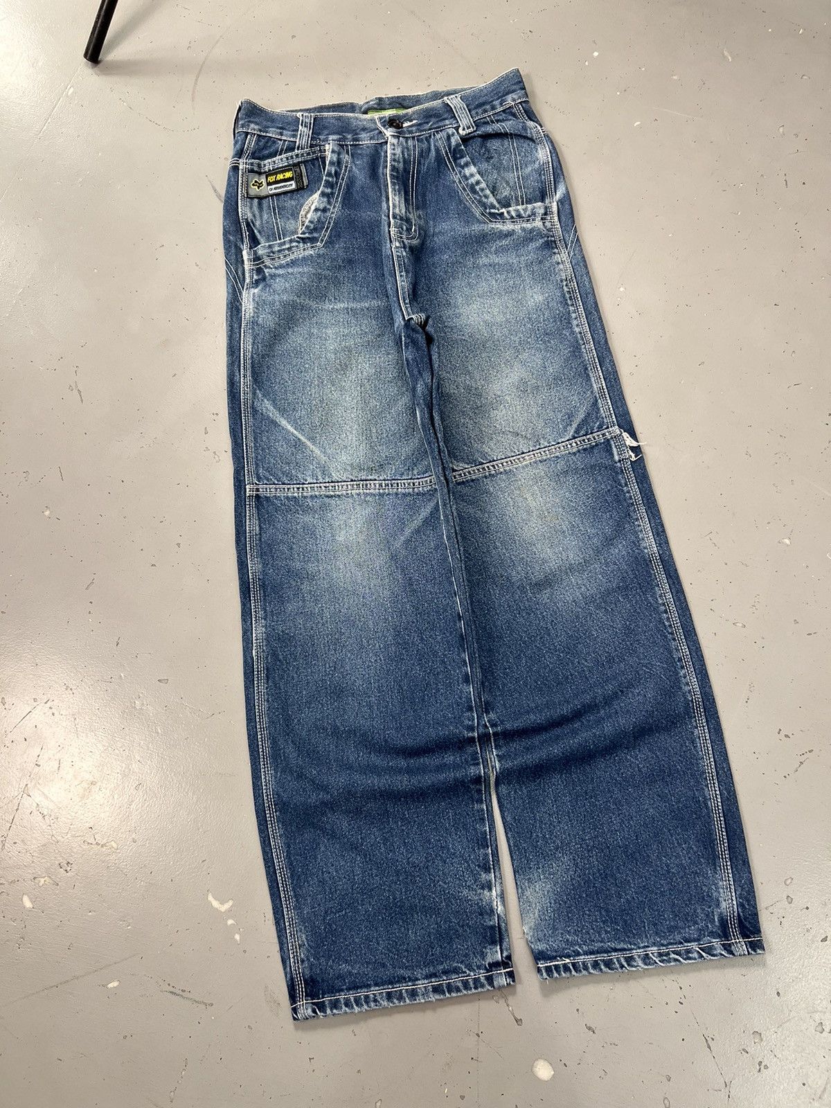Fox Racing × Vintage Vintage Y2K fox Racing big pocket denim Size US 30 / EU 46 - 3 Thumbnail
