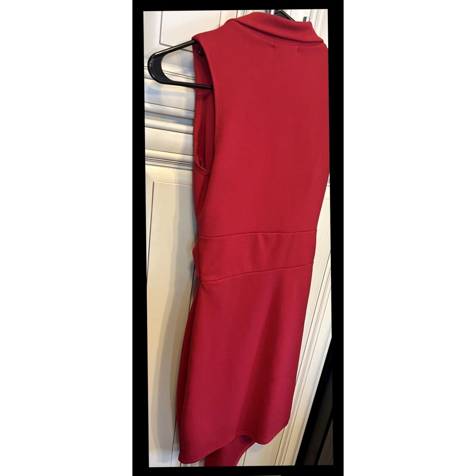 Boohoo BOOHOO BELTED RED MINI DRESS SZ 4 Size S / US 4 / IT 40 - 3 Thumbnail