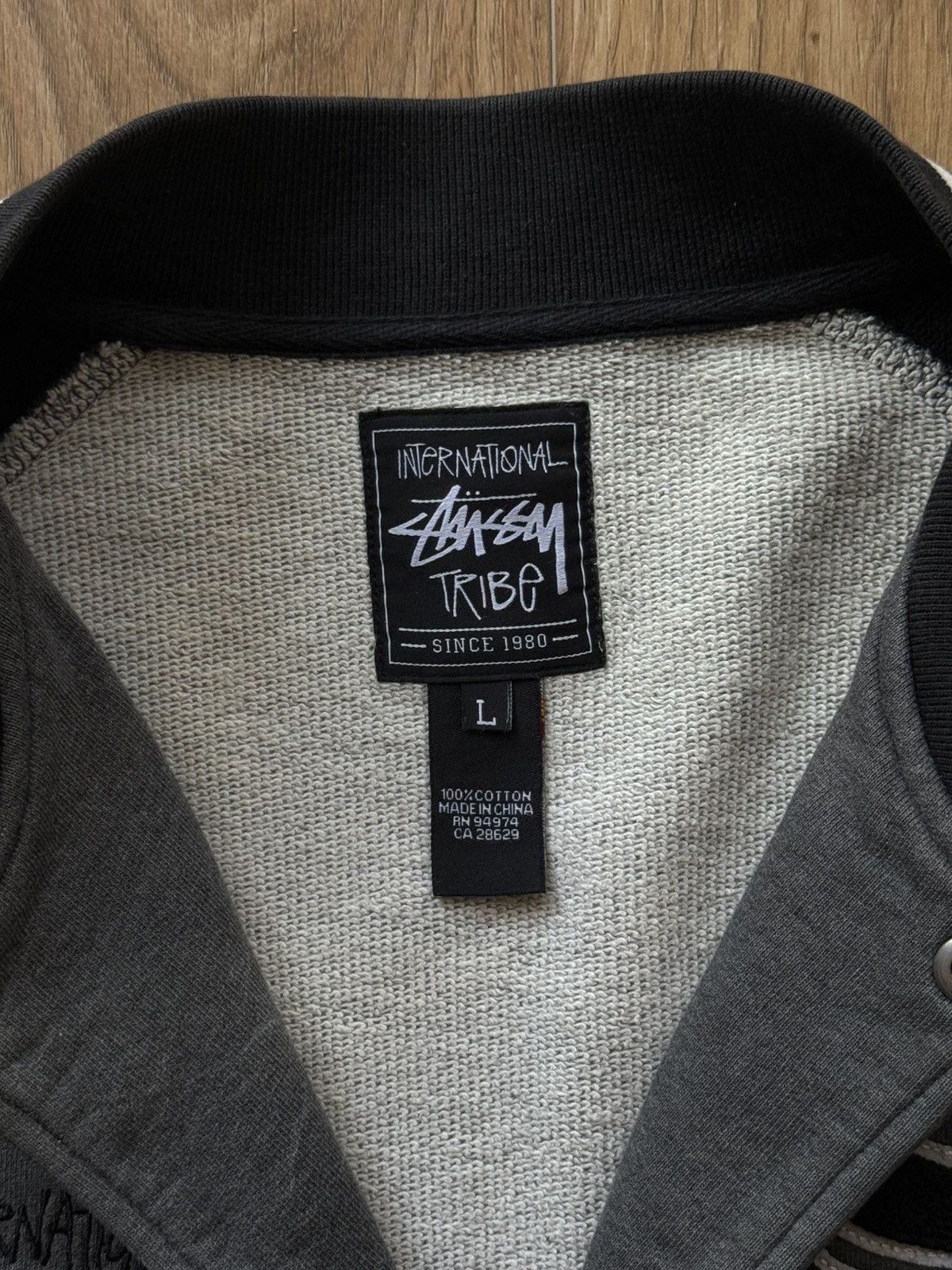 Stussy Stüssy International Athletics Tribe Varsity Jacket | L | Size US L / EU 52-54 / 3 - 10 Thumbnail