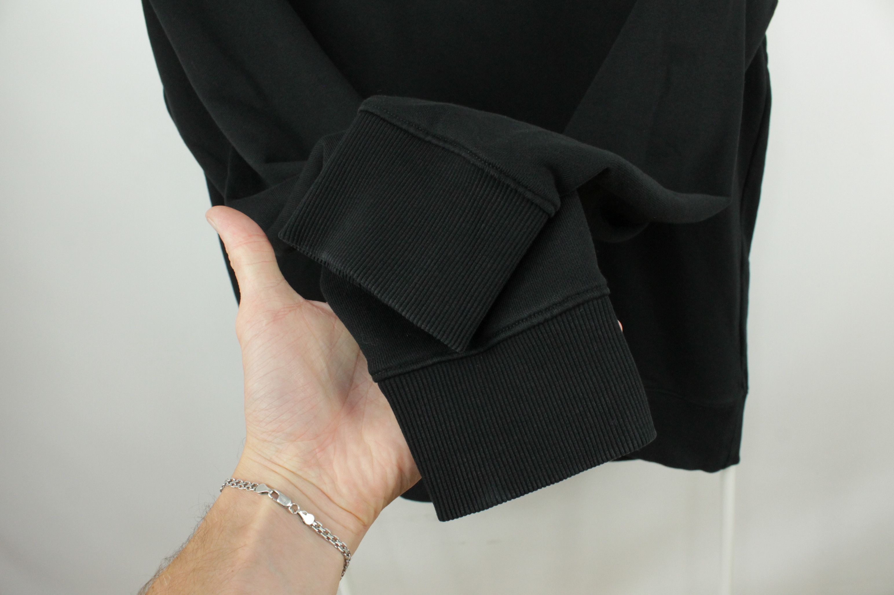 Just Cavalli Just Cavalli Black Cotton Crewneck Pullover Sweatshirt Mens Size US L / EU 52-54 / 3 - 7 Thumbnail